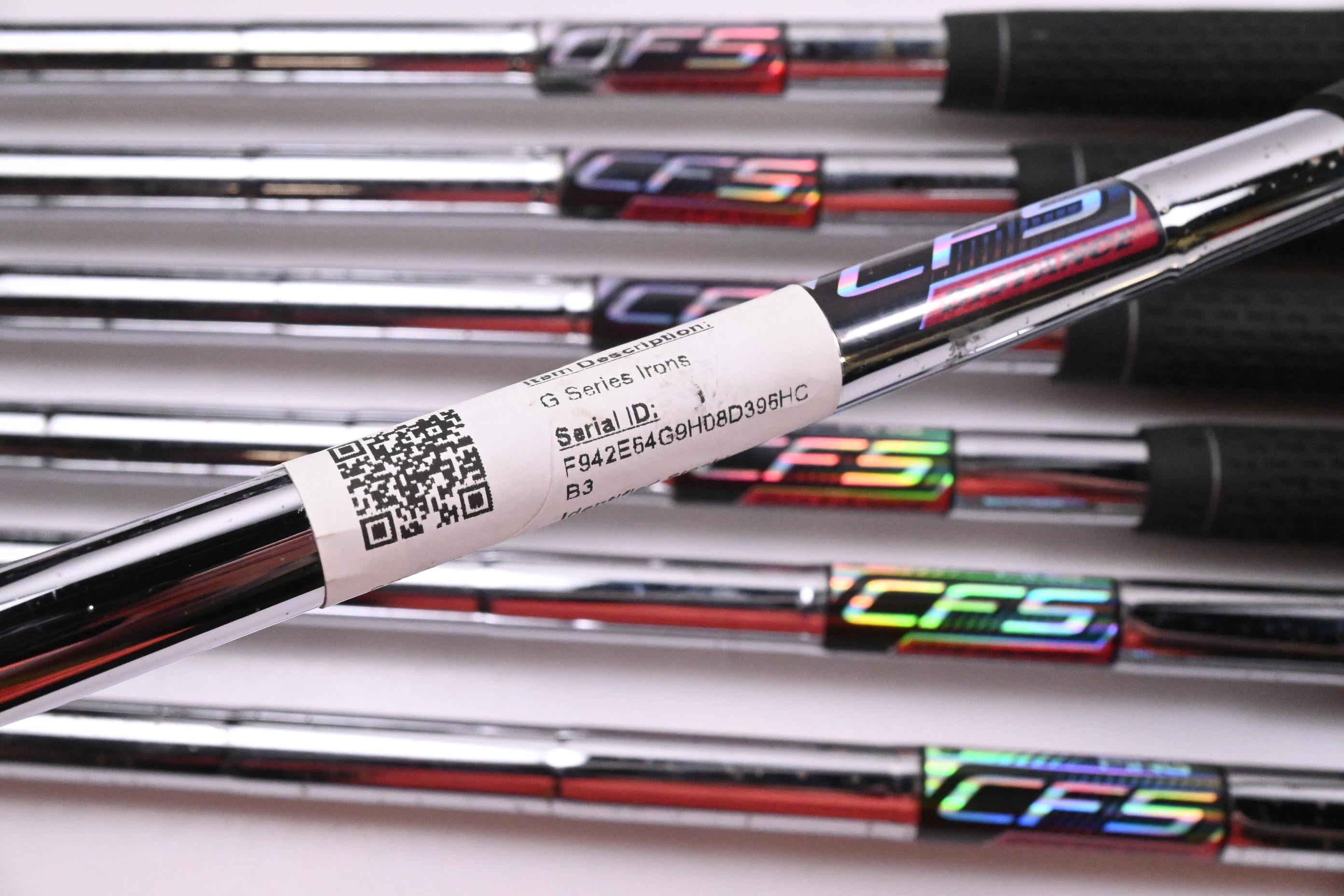 Ping G Series Irons / 4-PW / Yellow Dot / Stiff Flex Ping CFS Distance Shafts