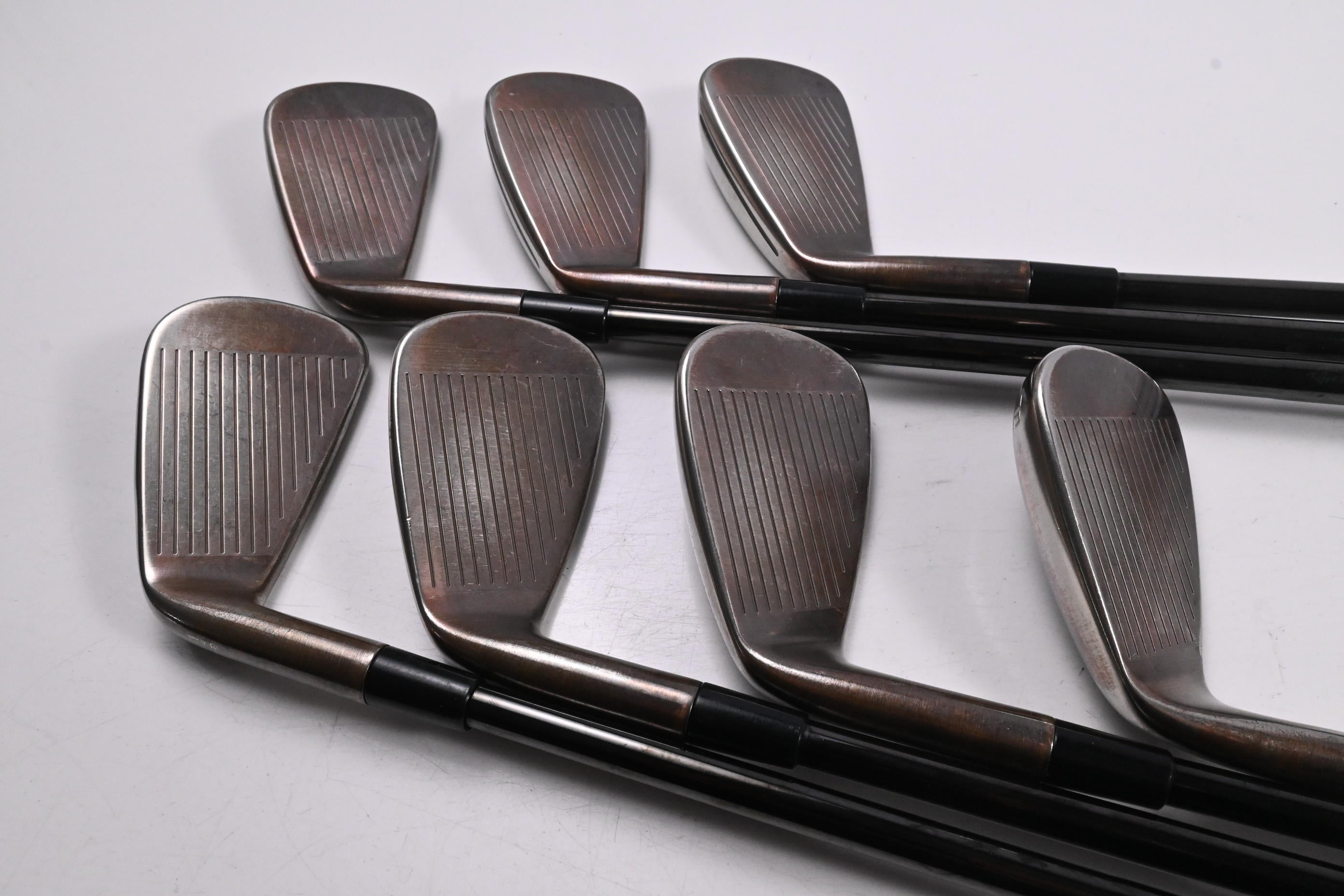 Taylormade P790 Aged Copper Irons / 4-PW / Stiff Flex KBS Tour Lite Shafts