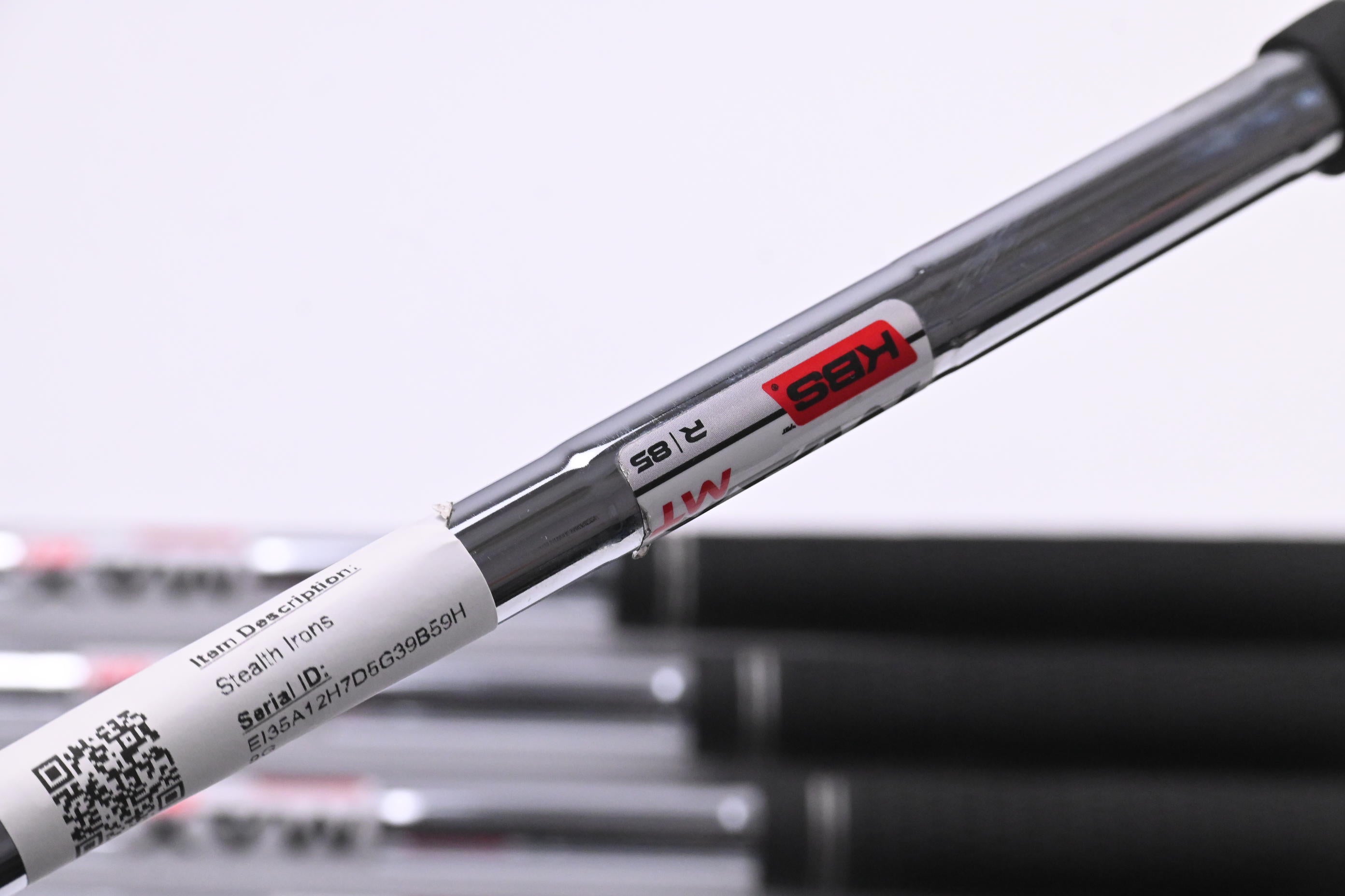 Taylormade Stealth Irons / 5-PW / Regular Flex KBS MAX MT 85 Shaft