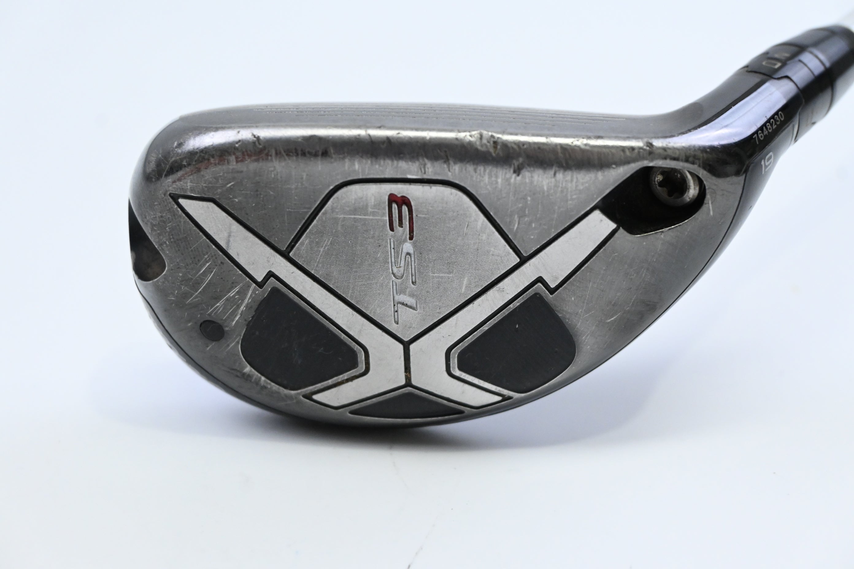 Titleist TS3 #3 Hybrid / 19 Degree / X-Flex Aldila Rogue White 85 Shaft