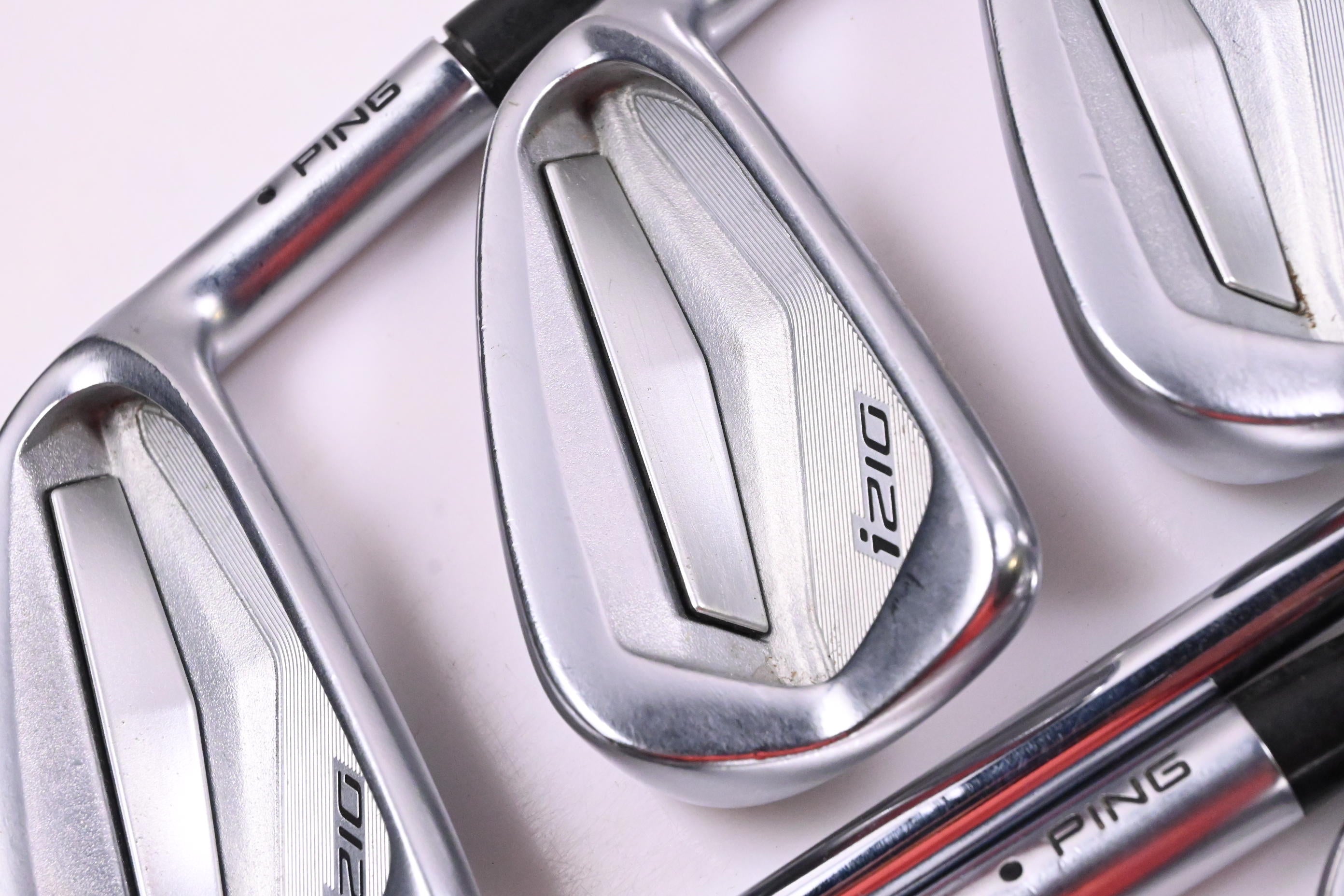 Ping i210 Irons / 4-PW / Black Dot / Regular Flex KBS Tour 110 Shafts