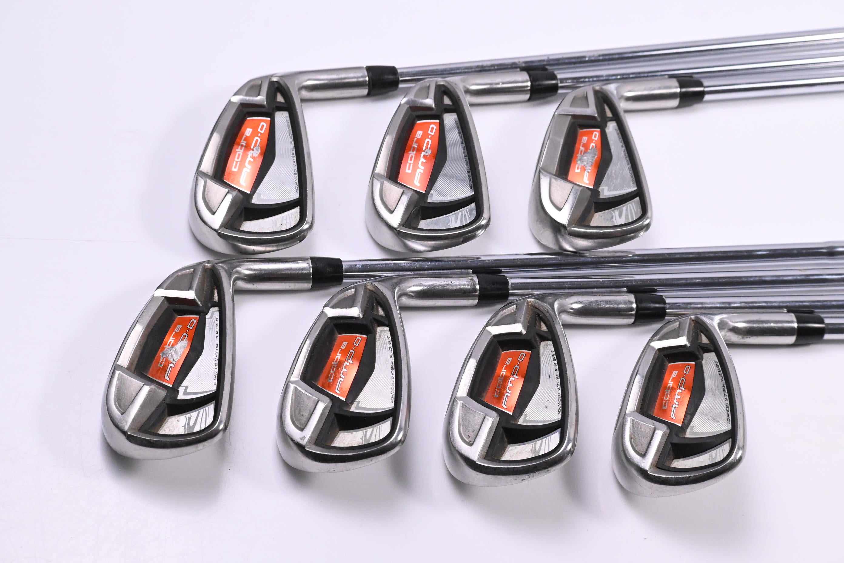 Cobra AMP-D Irons / 4-PW / Regular Flex Cobra Shafts