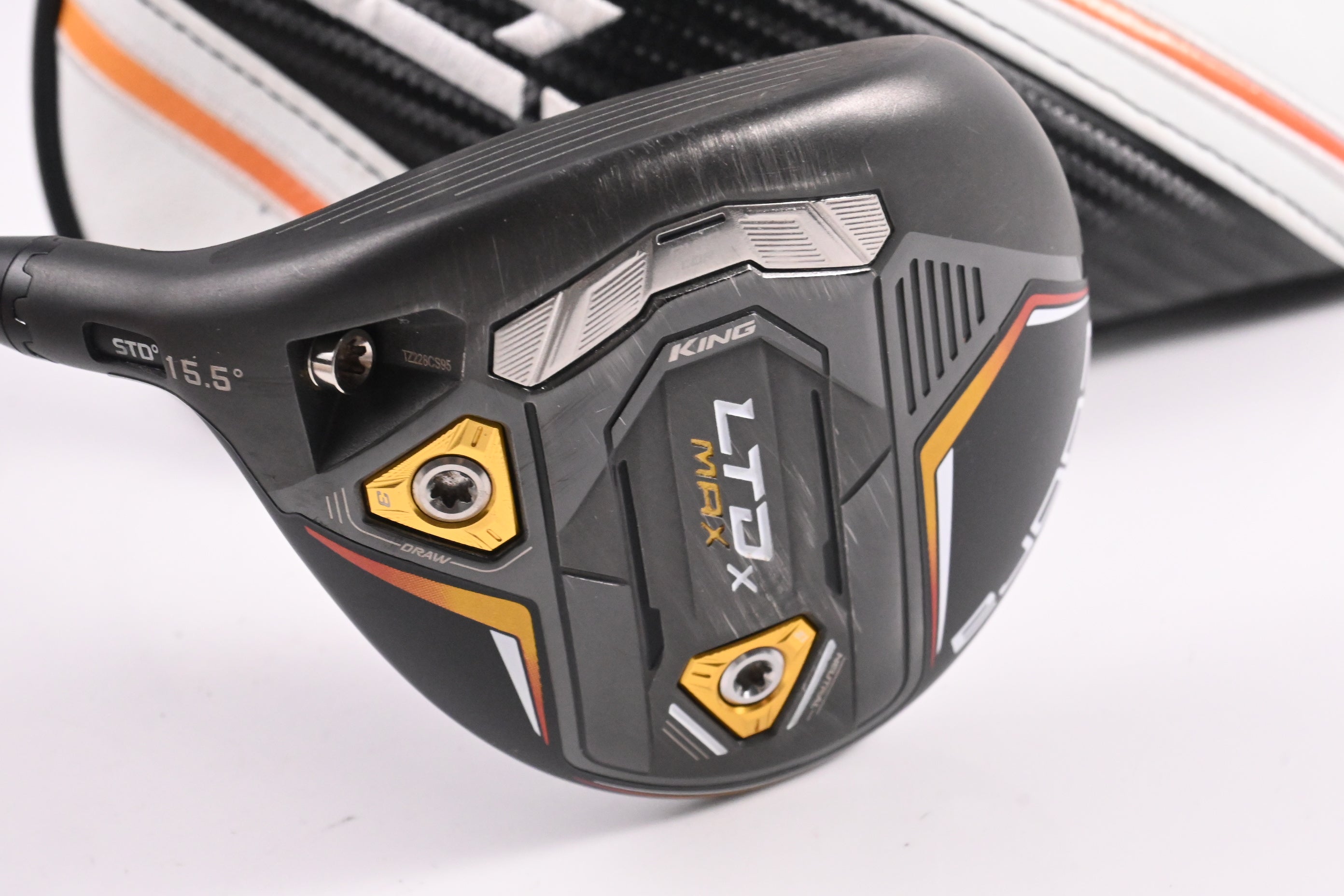 Left Hand Cobra LTDx Max #3 Wood / 15.5 Degree / Regular Flex HZRDUS Smoke iM10