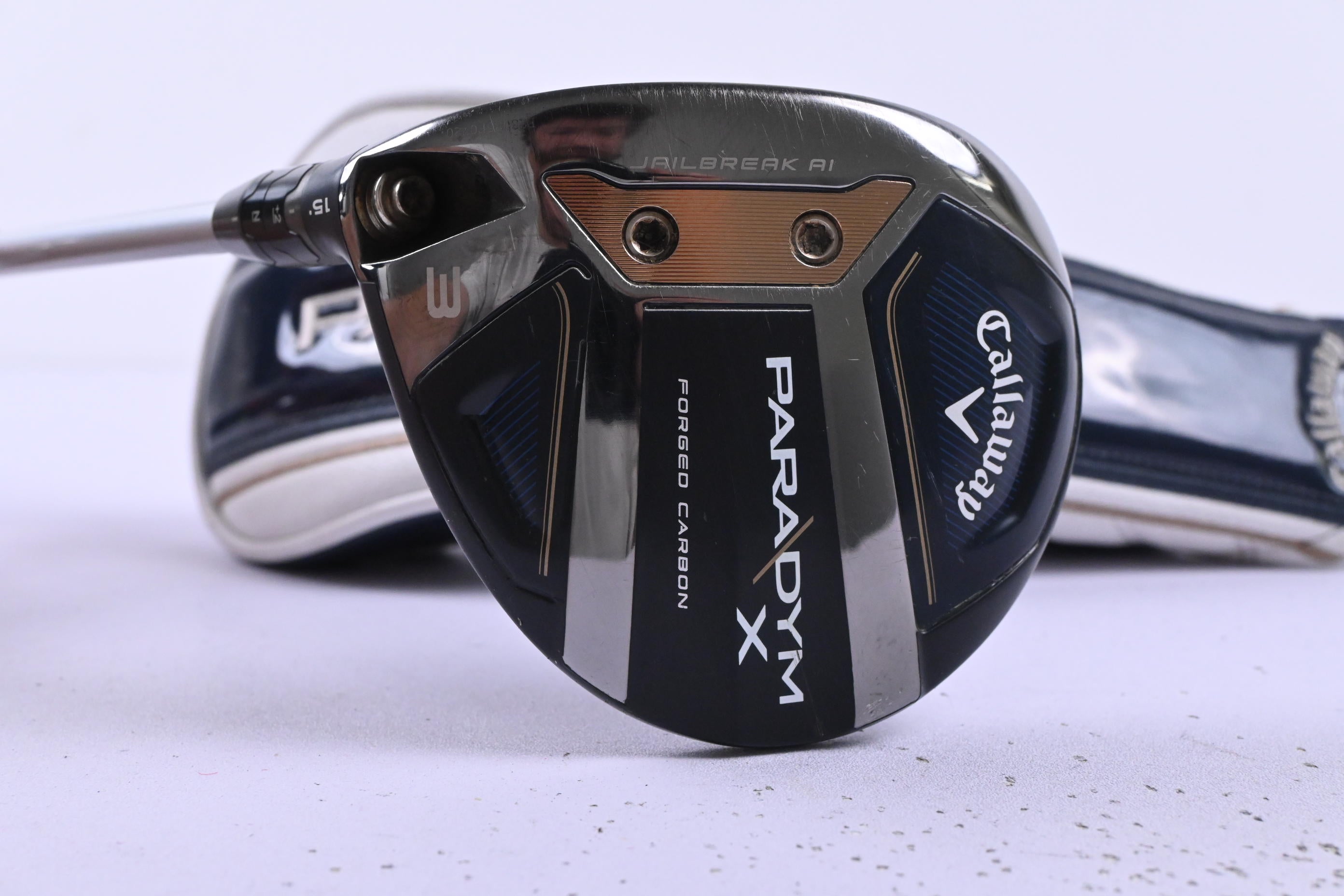 Left Hand Callaway Paradym X #3 Wood / 15 Degree / Senior Flex Aldila Ascent 50