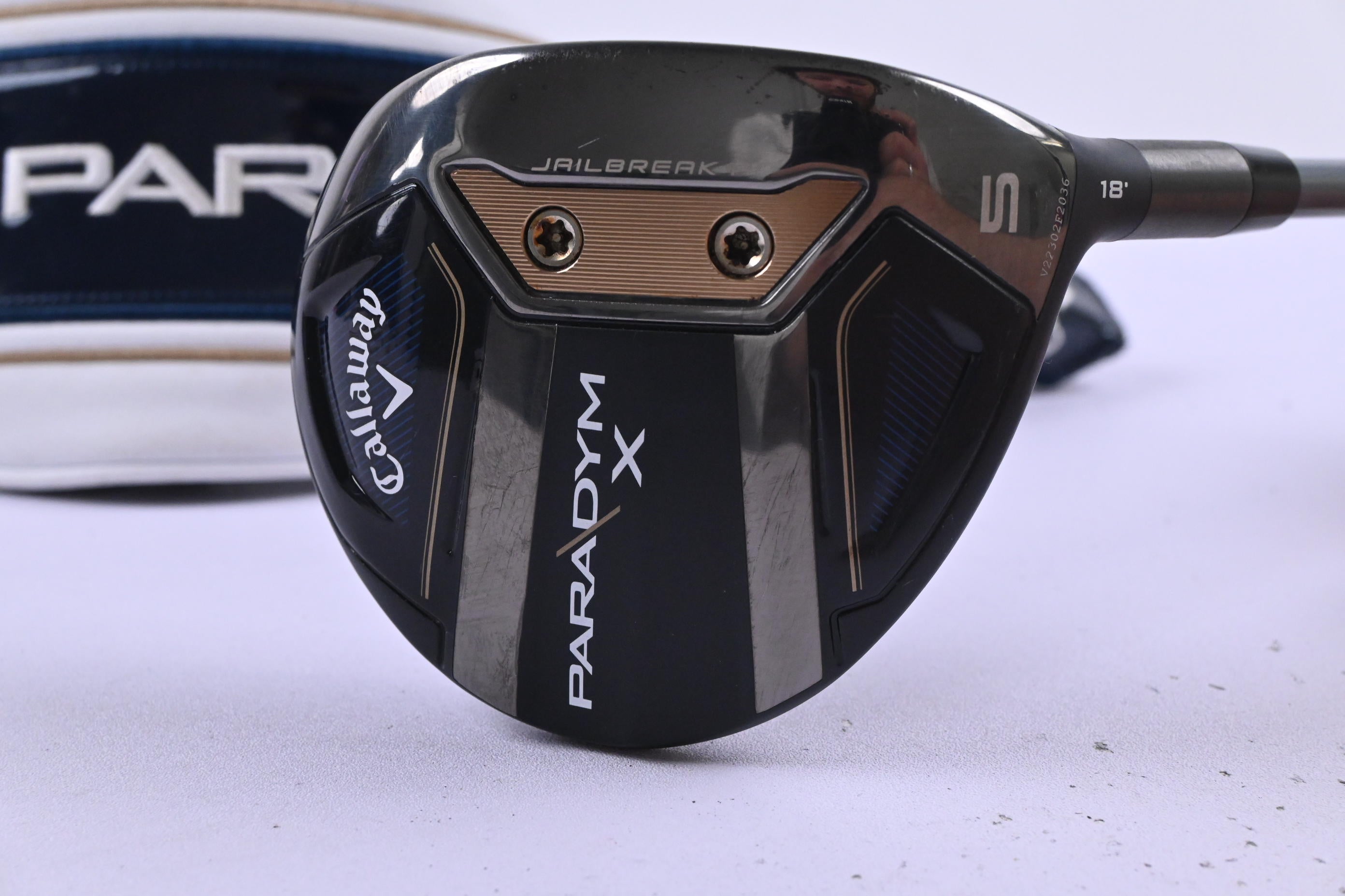 Callaway Paradym X #5 Wood / 18 Degree / Regular Flex HZRDUS Gen4 Silver 60