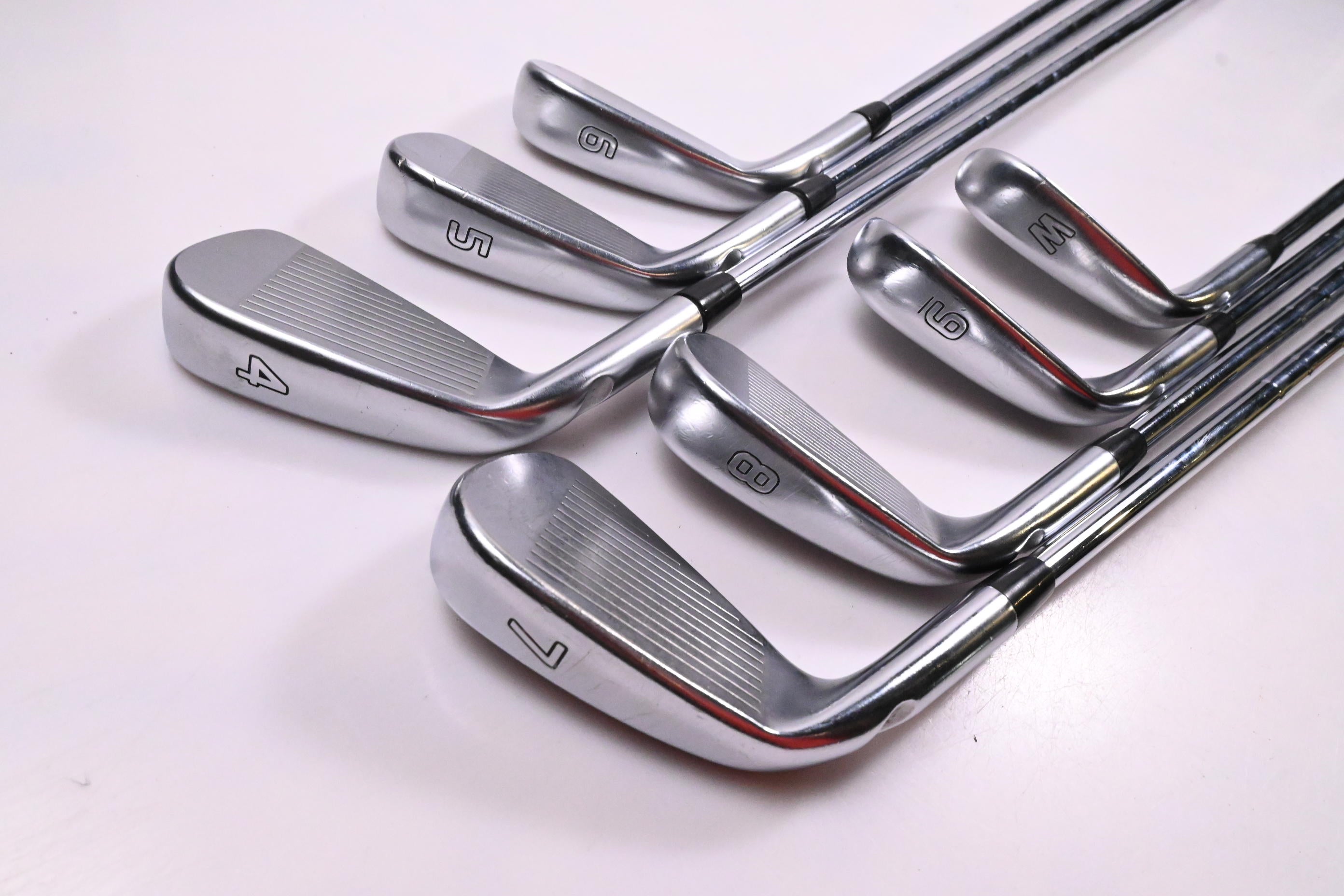 Ping i210 Irons / 4-PW / Black Dot / Regular Flex KBS Tour 110 Shafts