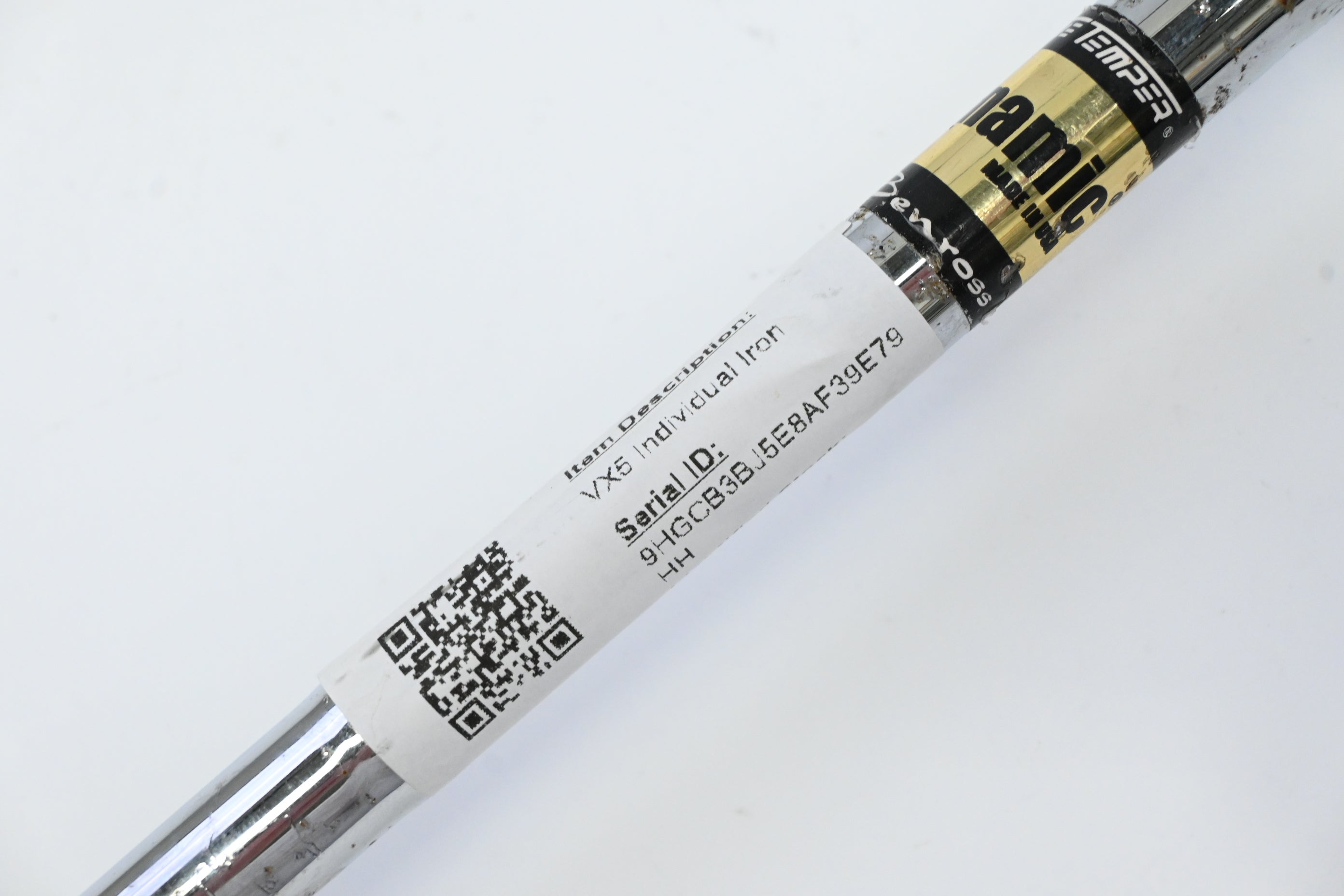Benross VX OS #5 Iron / 26 Degree / Regular Flex Dynamic Shaft