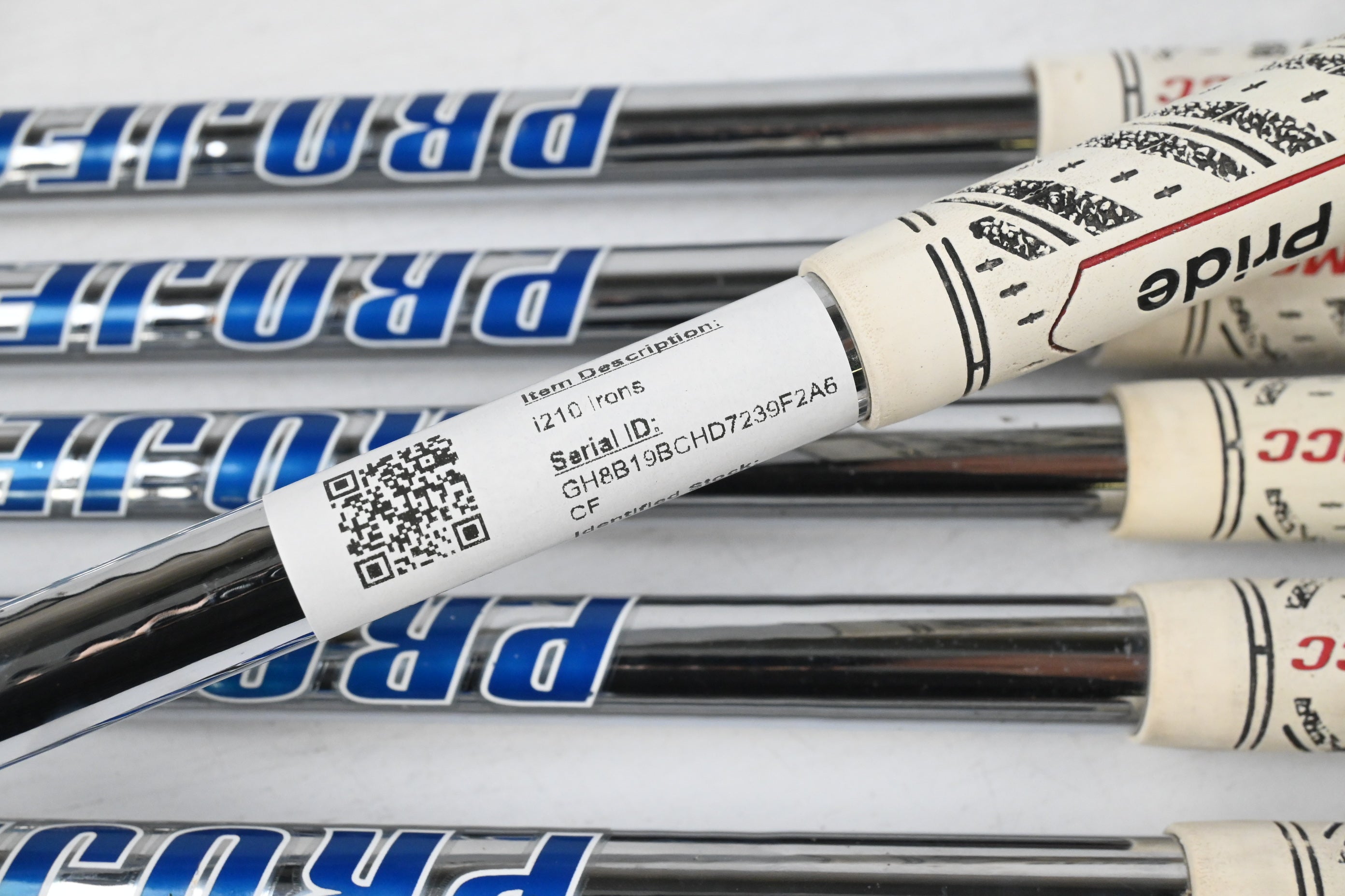 Ping i210 Irons / 4-9i / Green Dot / Regular Flex Project X LZ 115 Shafts