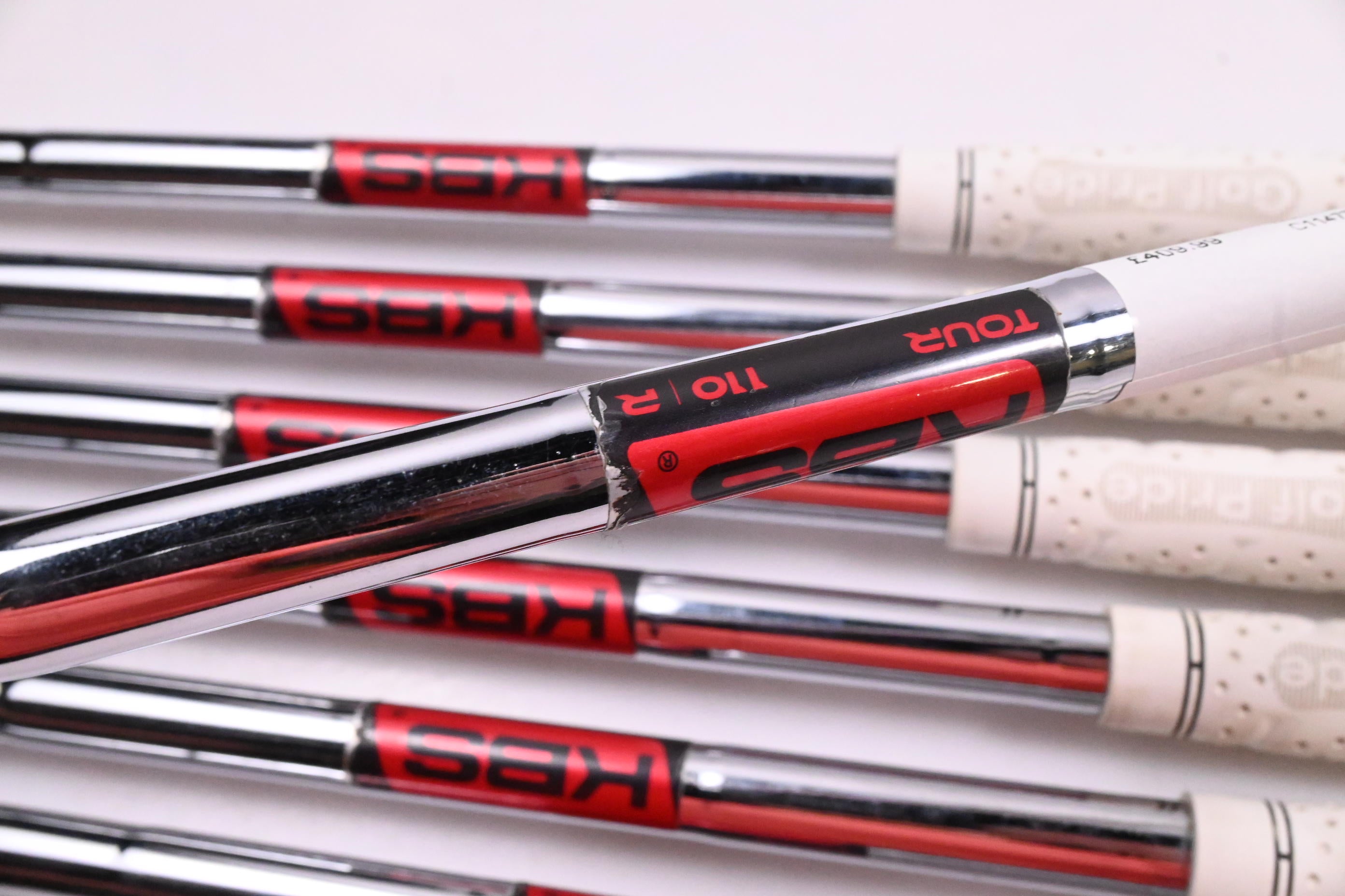 Ping i210 Irons / 4-PW / Black Dot / Regular Flex KBS Tour 110 Shafts