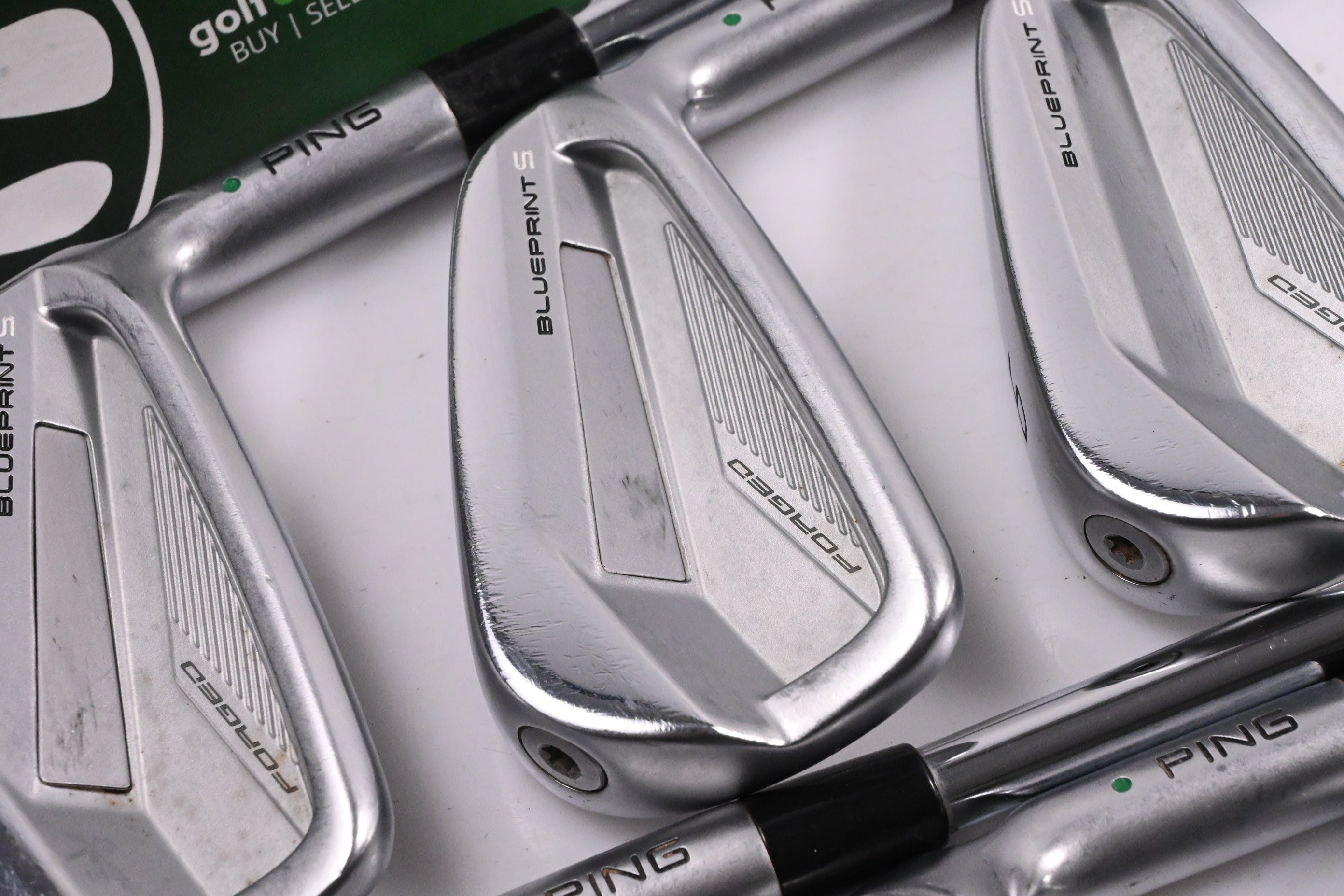 Ping Blueprint S Irons / 4-9i / Green Dot / Stiff Flex Dynamic Gold 120 S300