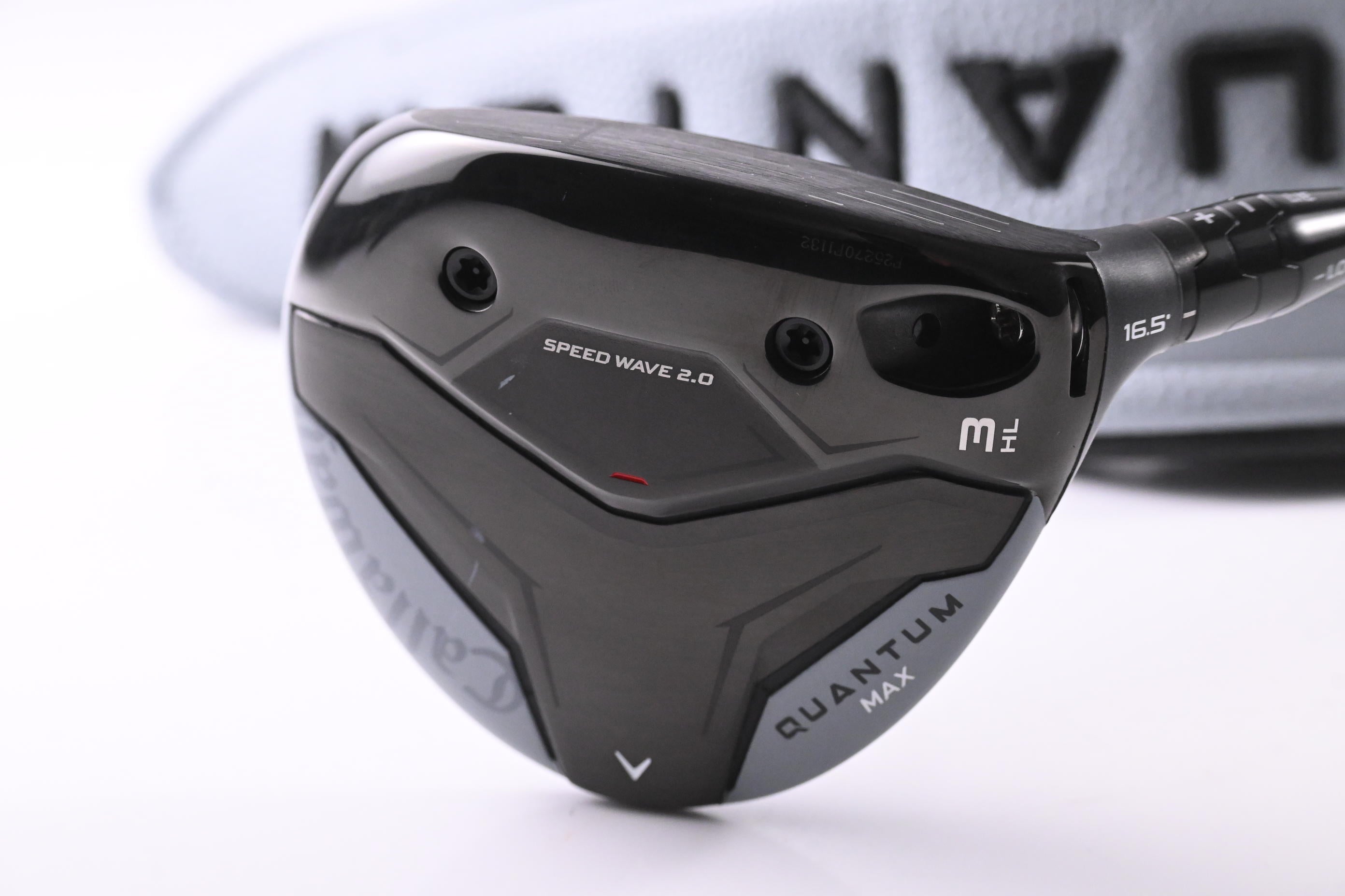 Callaway Quantum Max #3 Wood / 16.5 Degree / Stiff Flex Denali Charcoal 70 Shaft
