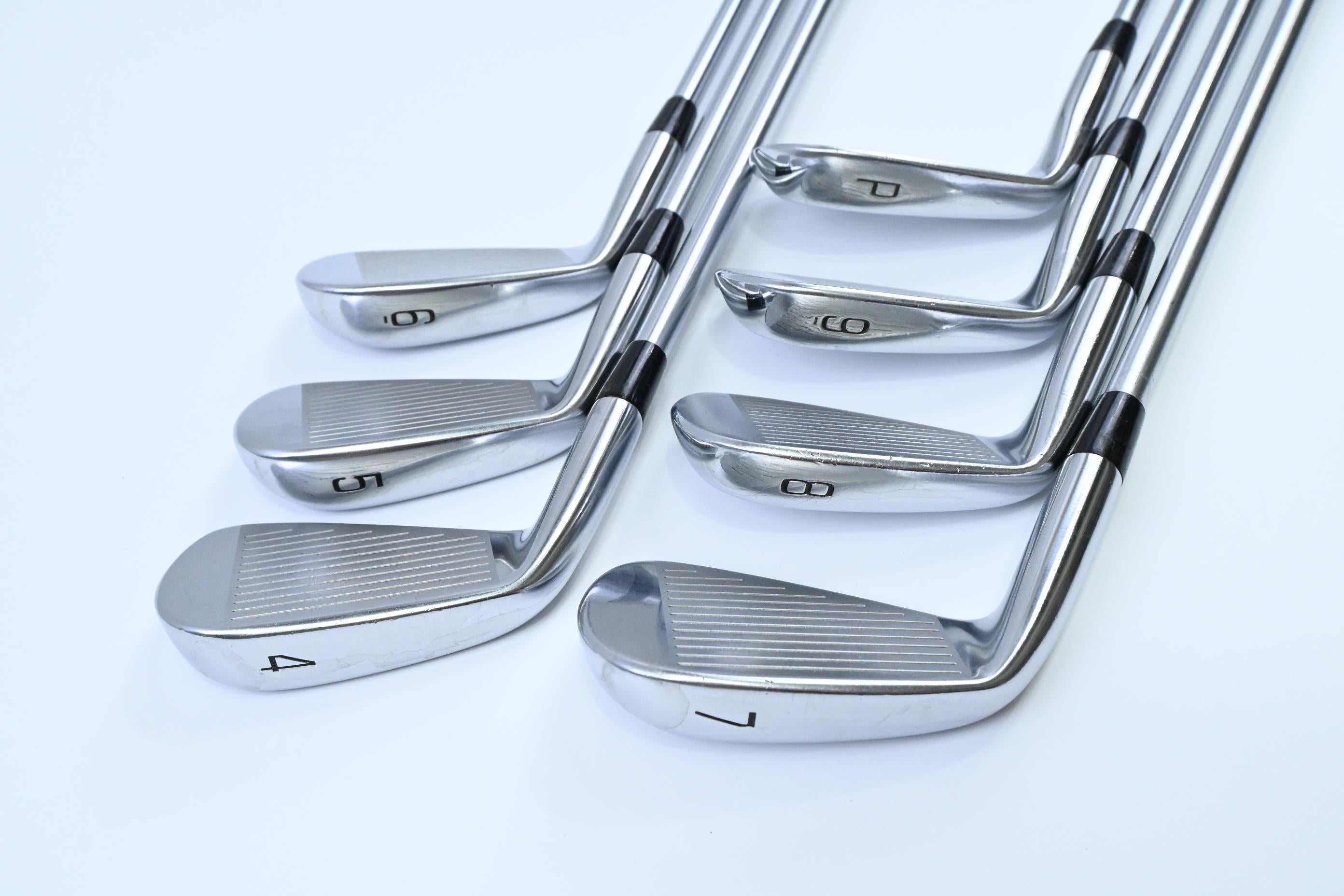 Mizuno Pro 221/223 Combo Irons / 4-PW / Stiff Flex Project X IO 110 Shafts
