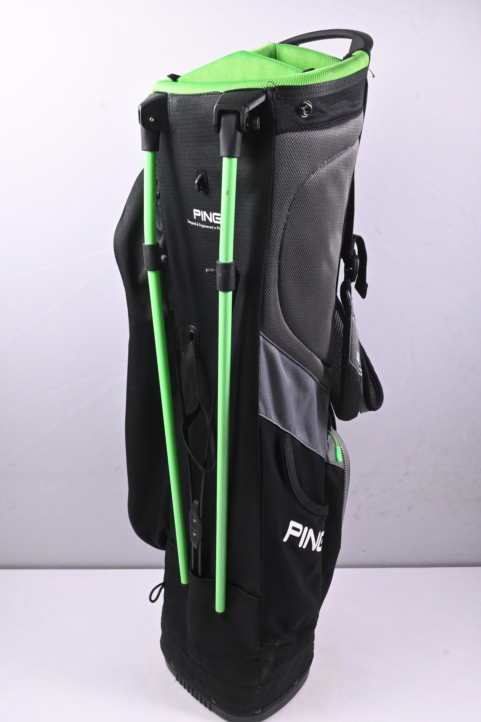 Ping Hoofer Prodi G Stand Bag / 4-Way Divider / Black, Green