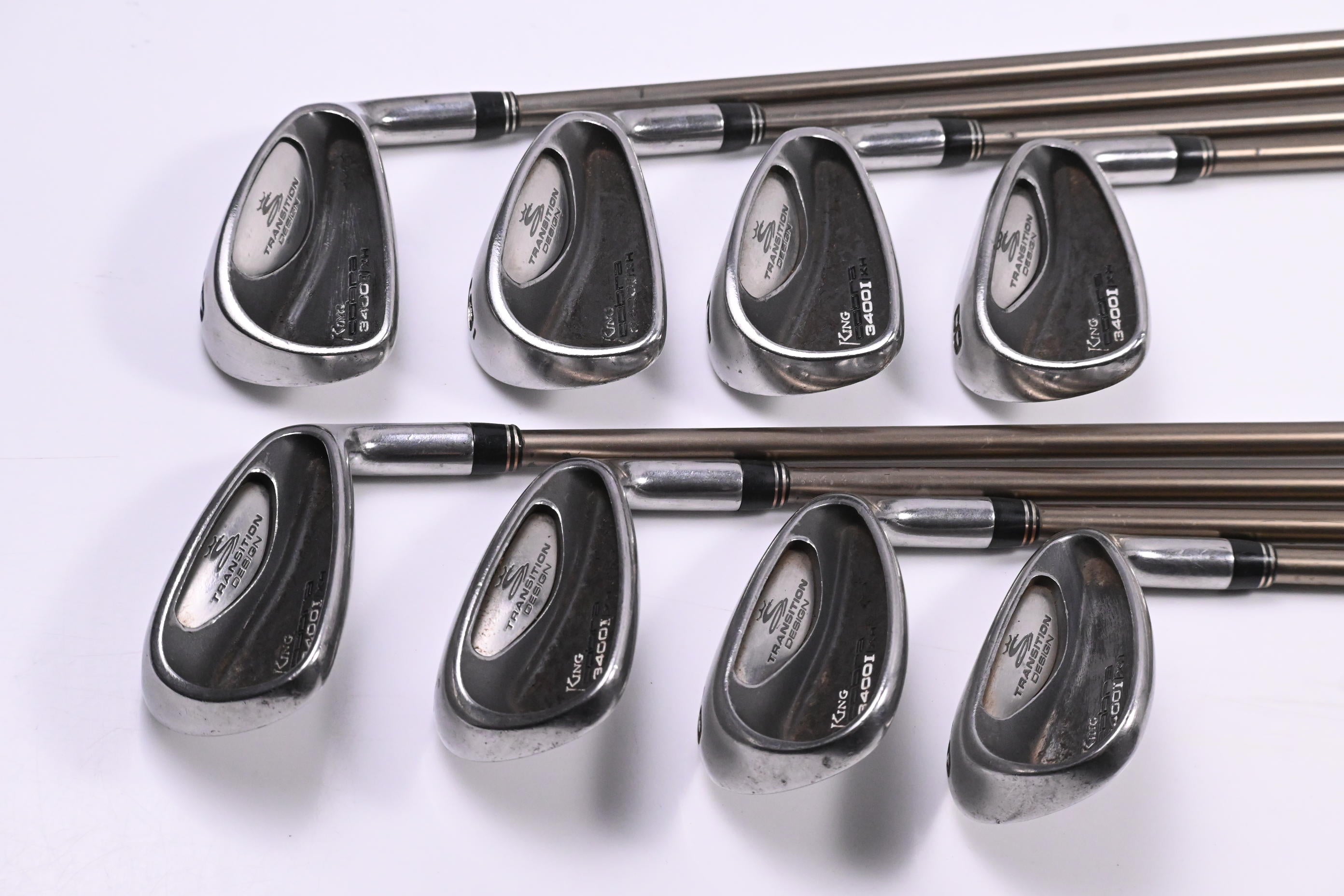 King Cobra 3400 I/XH Irons / 5-PW+GW+SW / Senior Flex Graphite Design 55