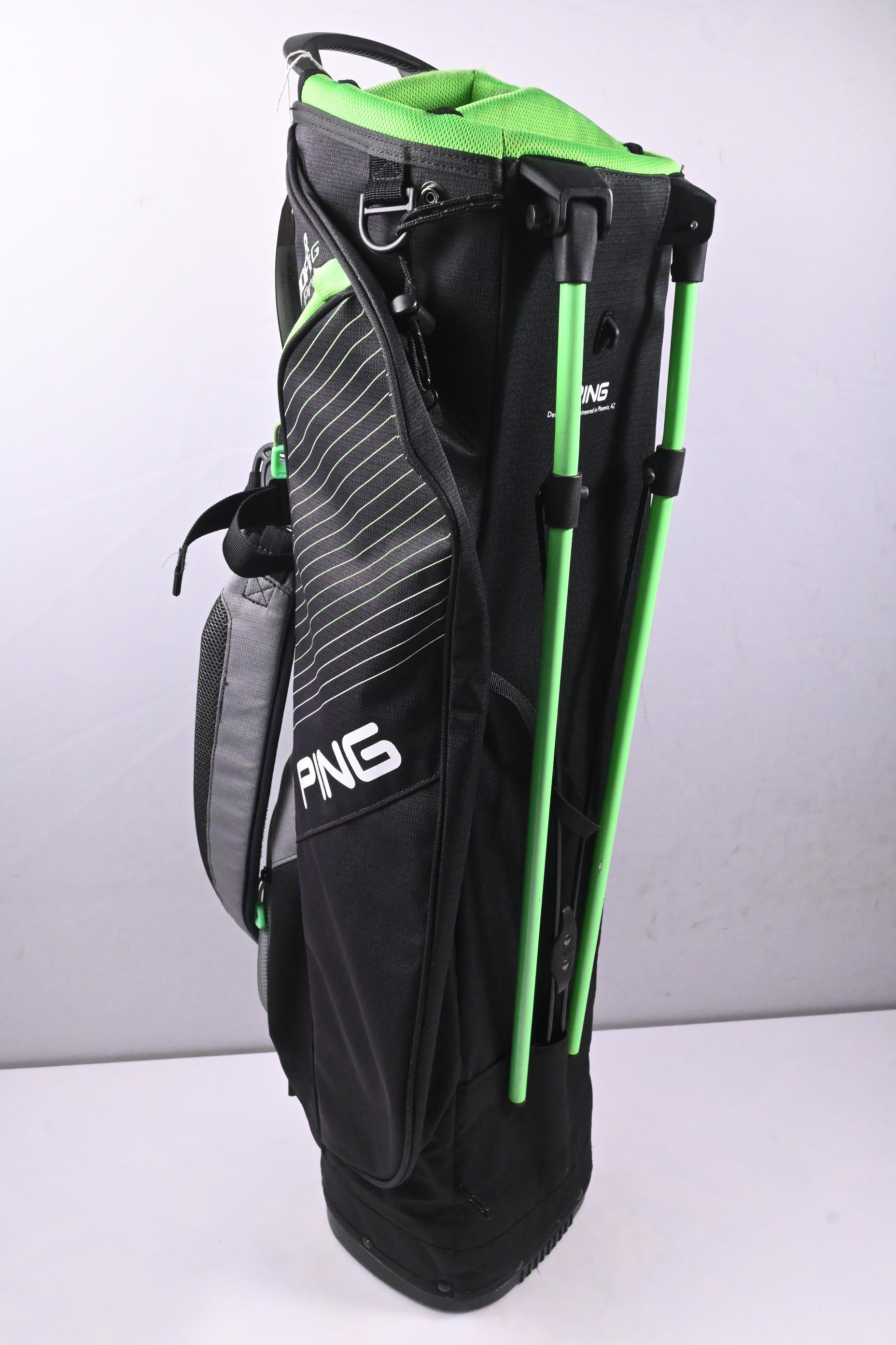 Ping Hoofer Prodi G Stand Bag / 4-Way Divider / Black, Green
