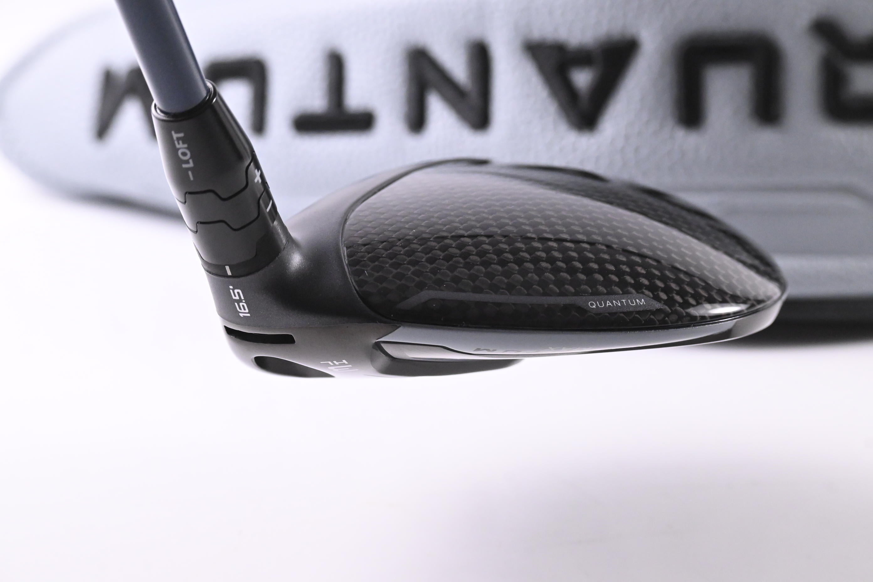 Callaway Quantum Max #3 Wood / 16.5 Degree / Stiff Flex Denali Charcoal 70 Shaft