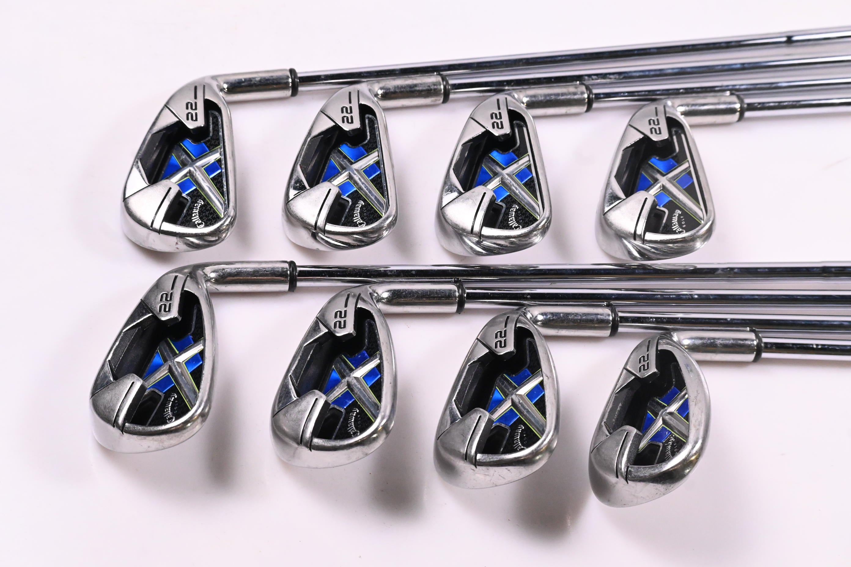 Callaway X-22 Irons / 4-PW+SW / UniFlex Callaway Shafts