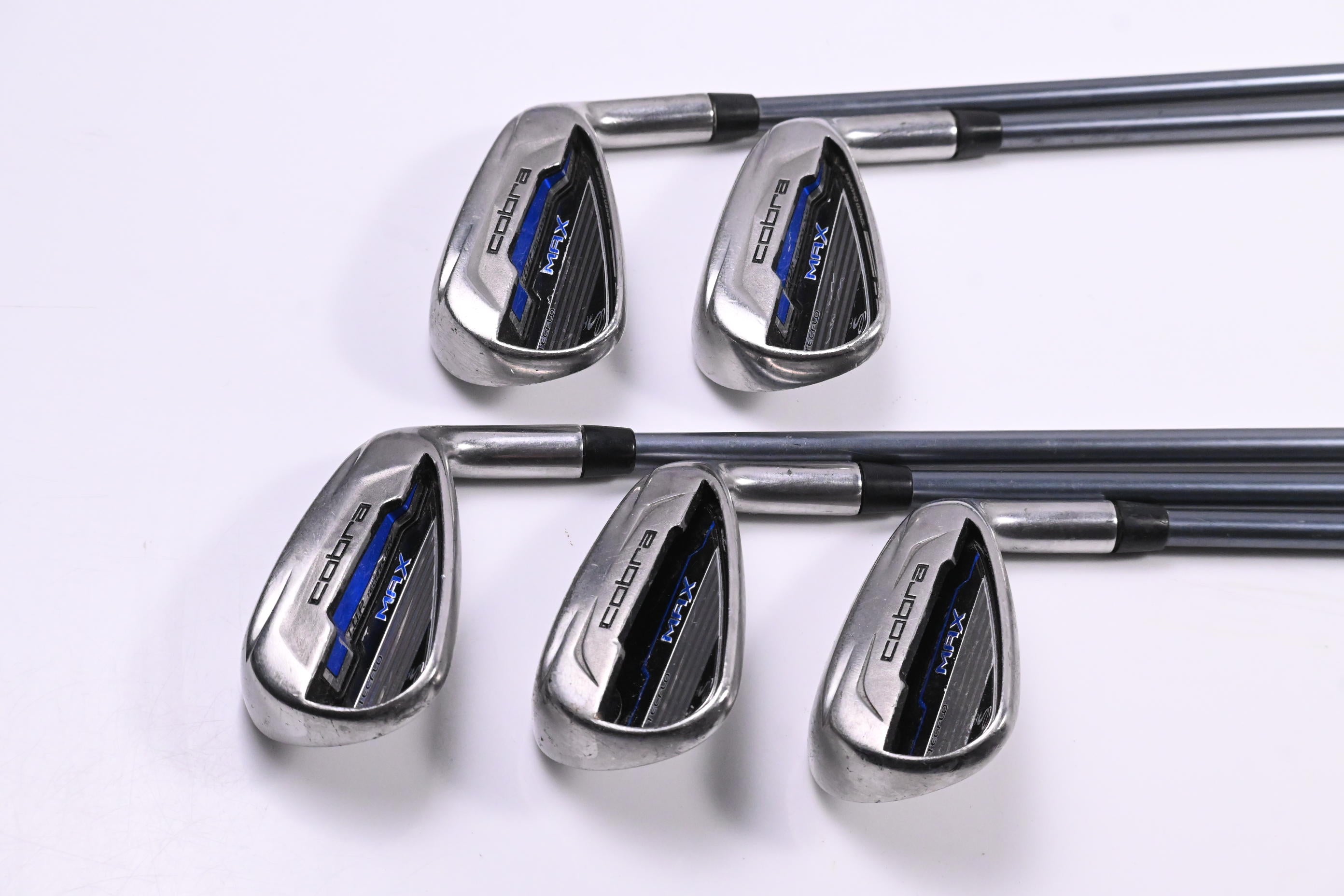 Cobra Max Irons / 6-PW / Regular Flex Matrix White Tie X4 58 Shafts