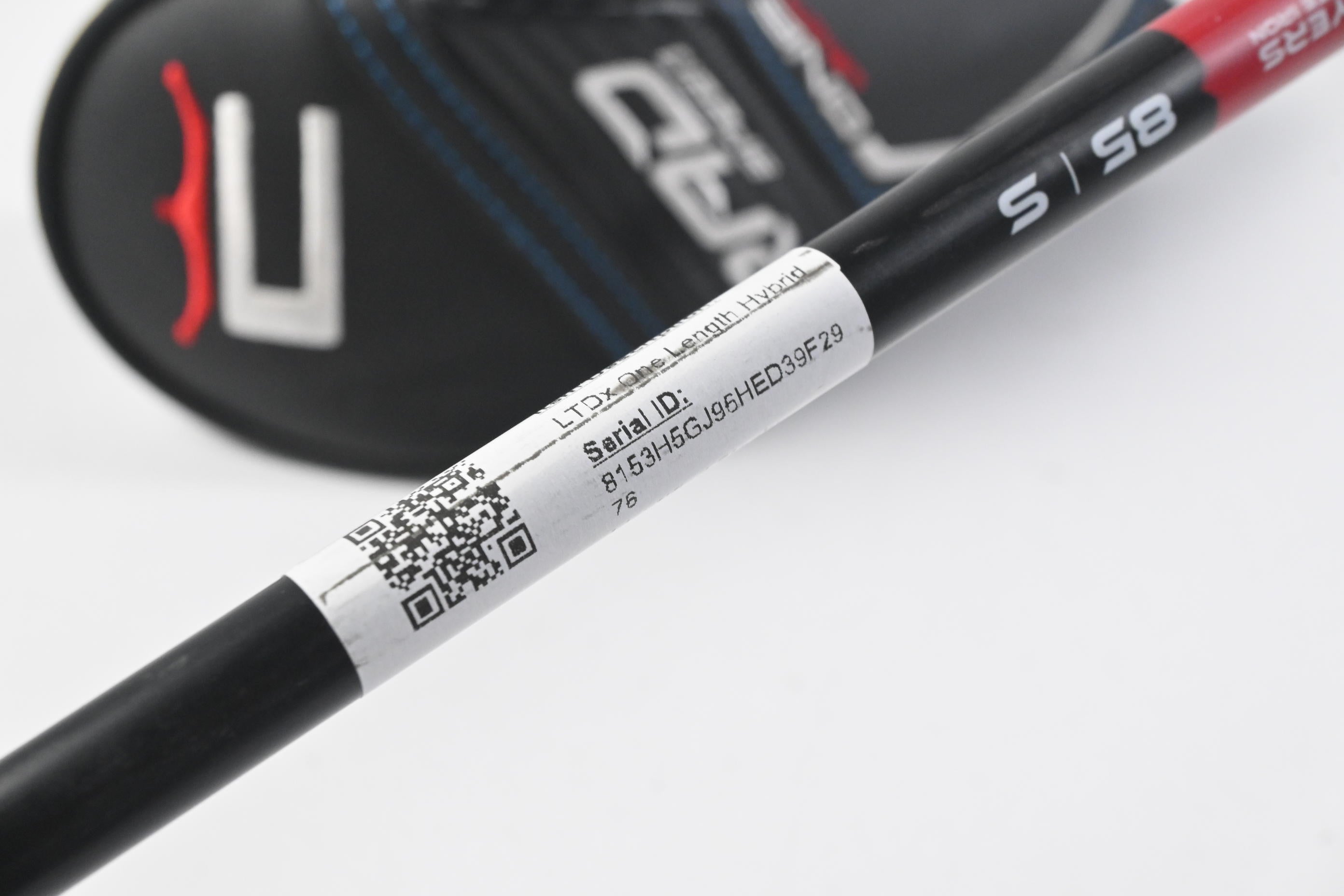 Cobra LTDx One Length #4 Hybrid / 21 Degree / Stiff Flex KBS PGI 85