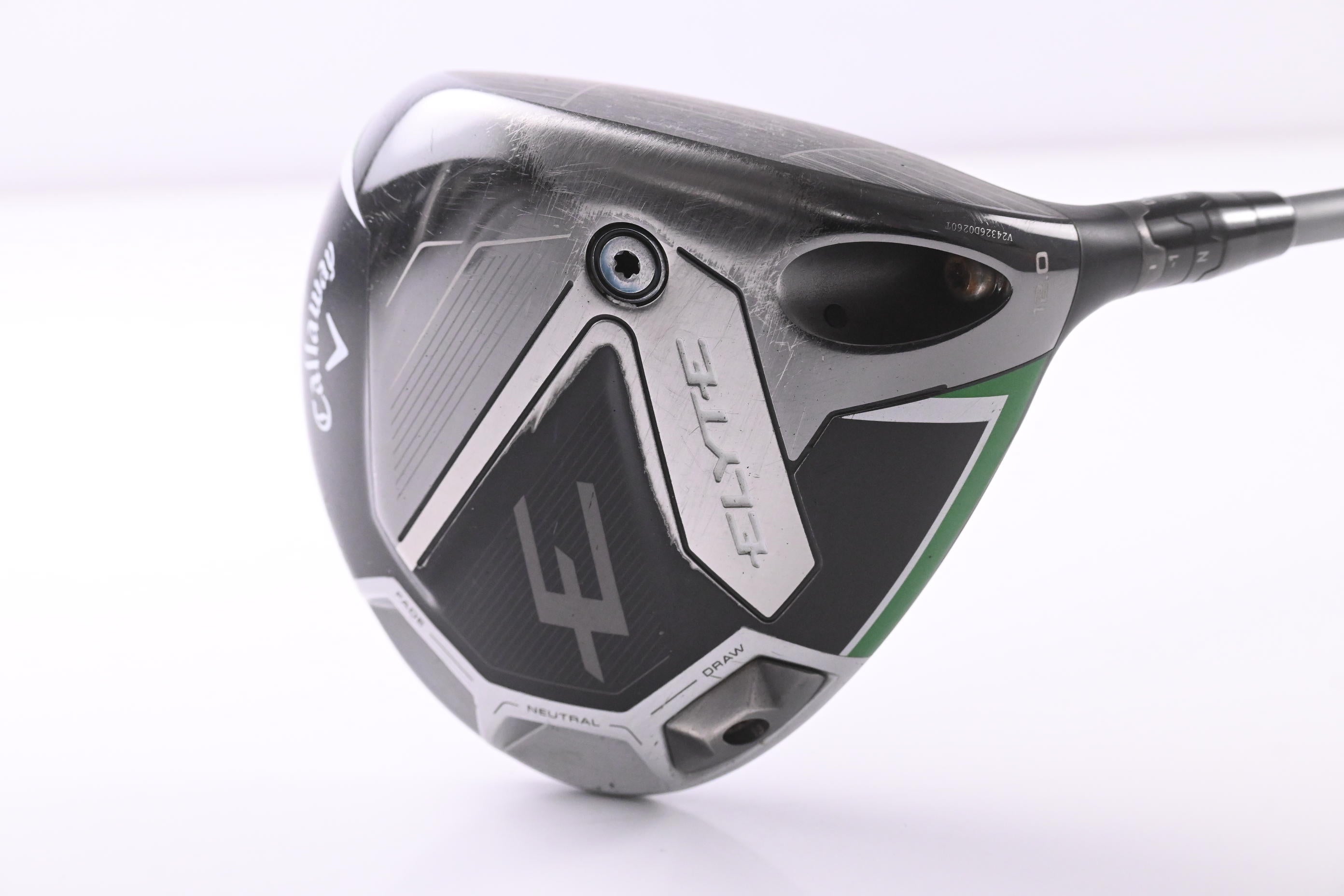 Callaway Elyte Driver / 12 Degree / Regular Flex Denali Frost Silver 50 Shaft