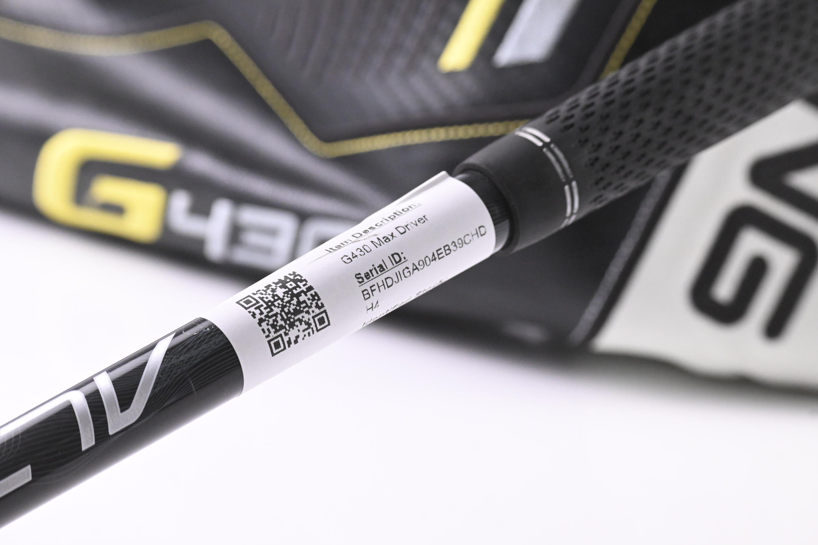 Ping G430 Max Driver / 10.5 Degree / Senior Flex Ping Alta Quick 45 Shaft