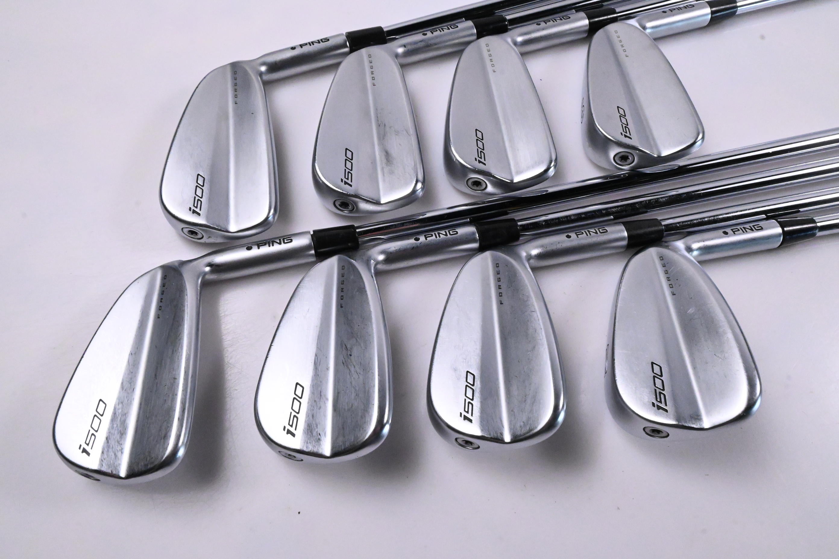 Ping i500 Irons / 3-PW / Black Dot / Regular Flex Project X LZ 115 Shafts