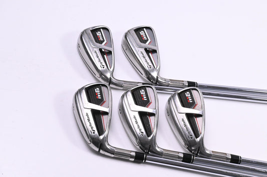 Left Hand Taylormade M6 Irons / 6-PW / Regular Flex KBS MAX 85 Shafts