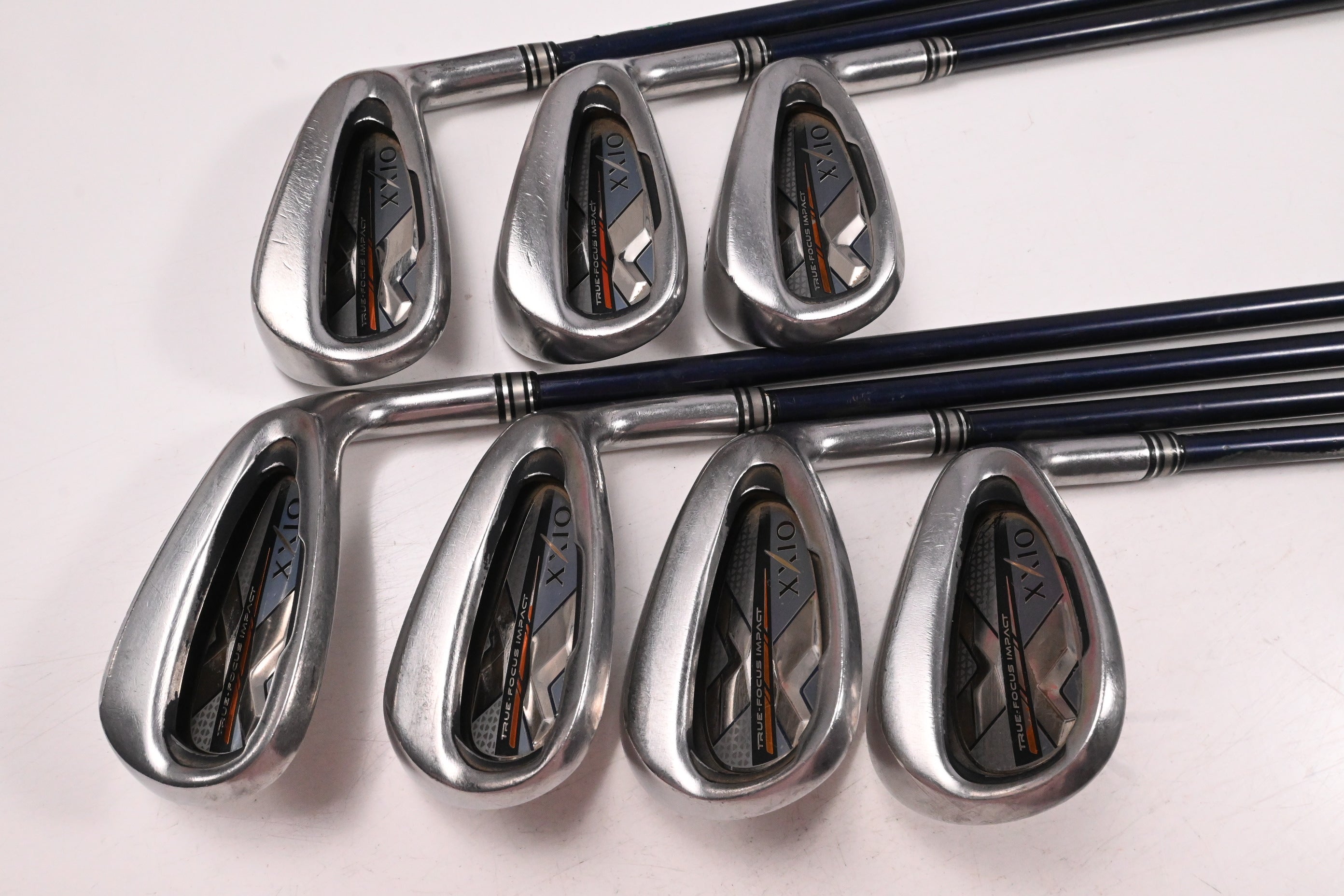 XXIO X Irons / 6-PW+GW+SW / Stiff Flex MP1000 Shafts