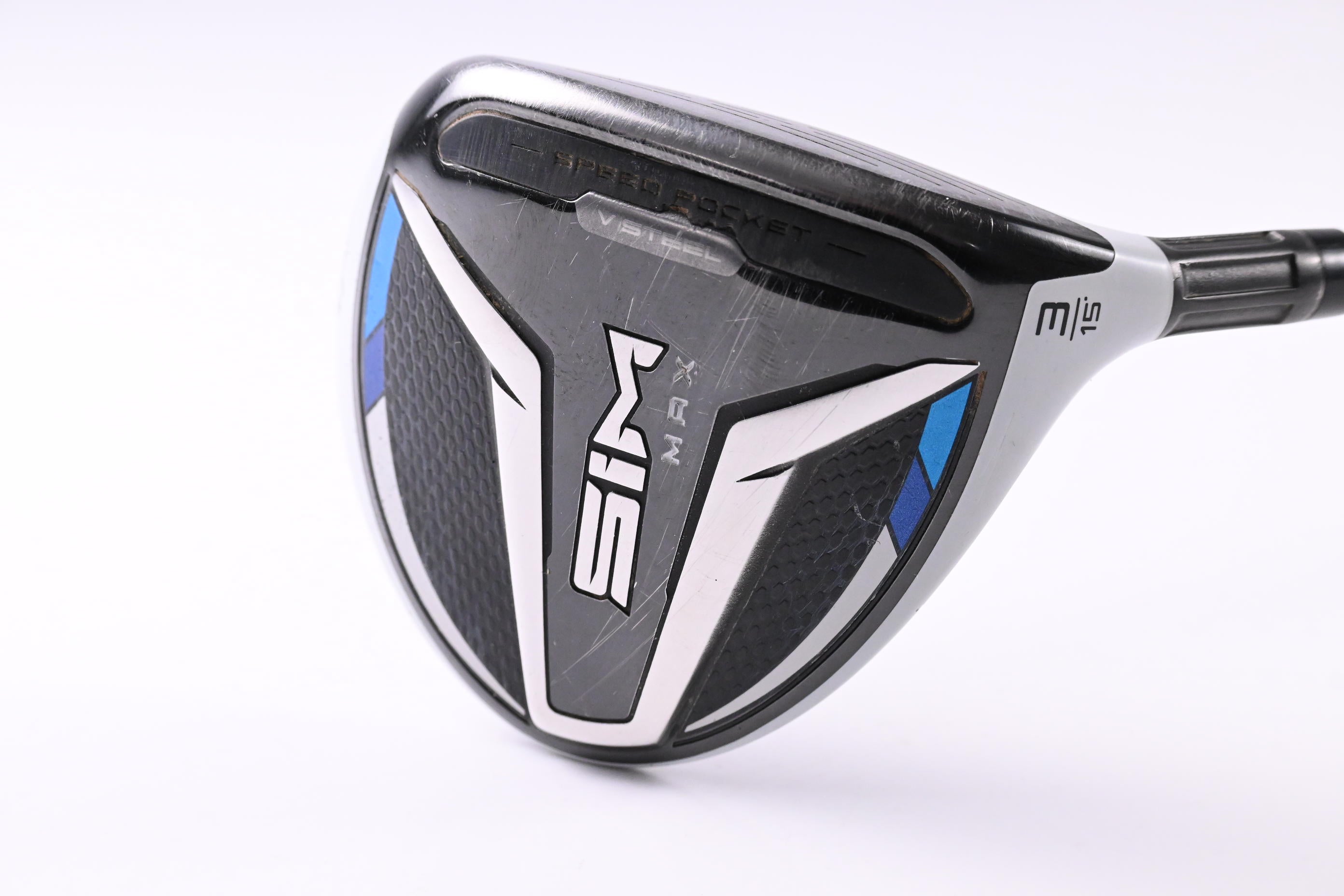 Taylormade SIM Max #3 Wood / 15 Degree / Regular Flex Fujikura Ventus Blue 5