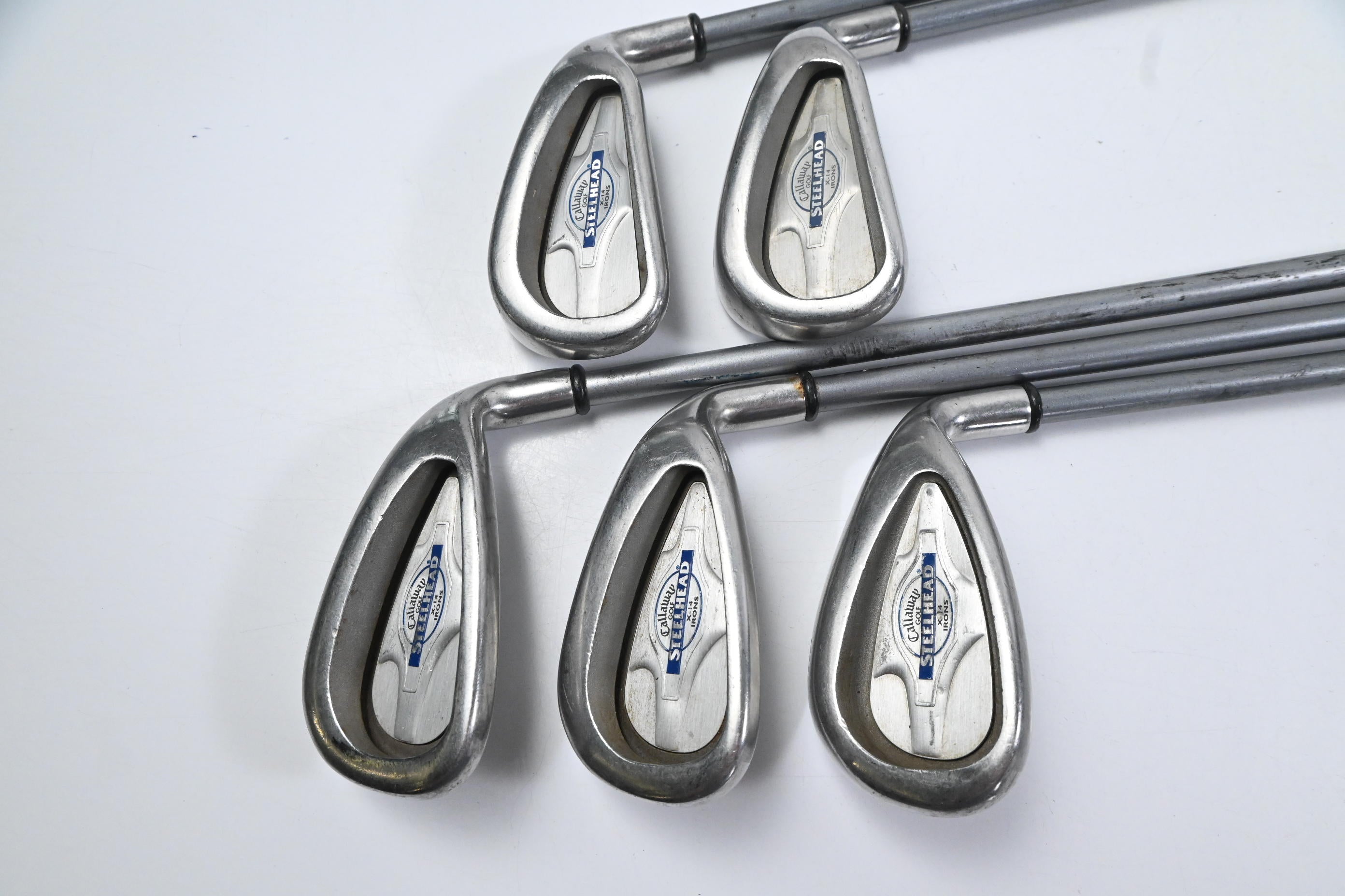 Callaway X-14 Irons / 6-PW / Regular Flex Steelhead X-14 Shafts