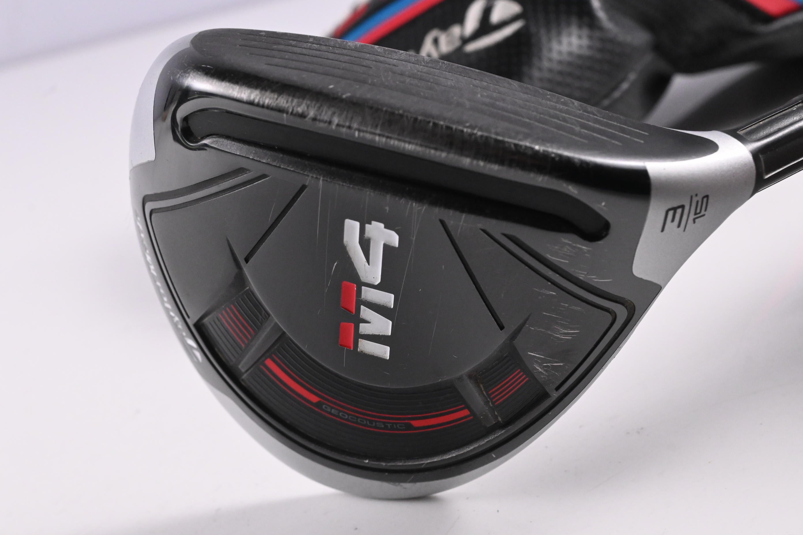 Taylormade M4 #3 Wood / 15 Degree / Regular Flex Fujikura Atmos Red 5 Shaft