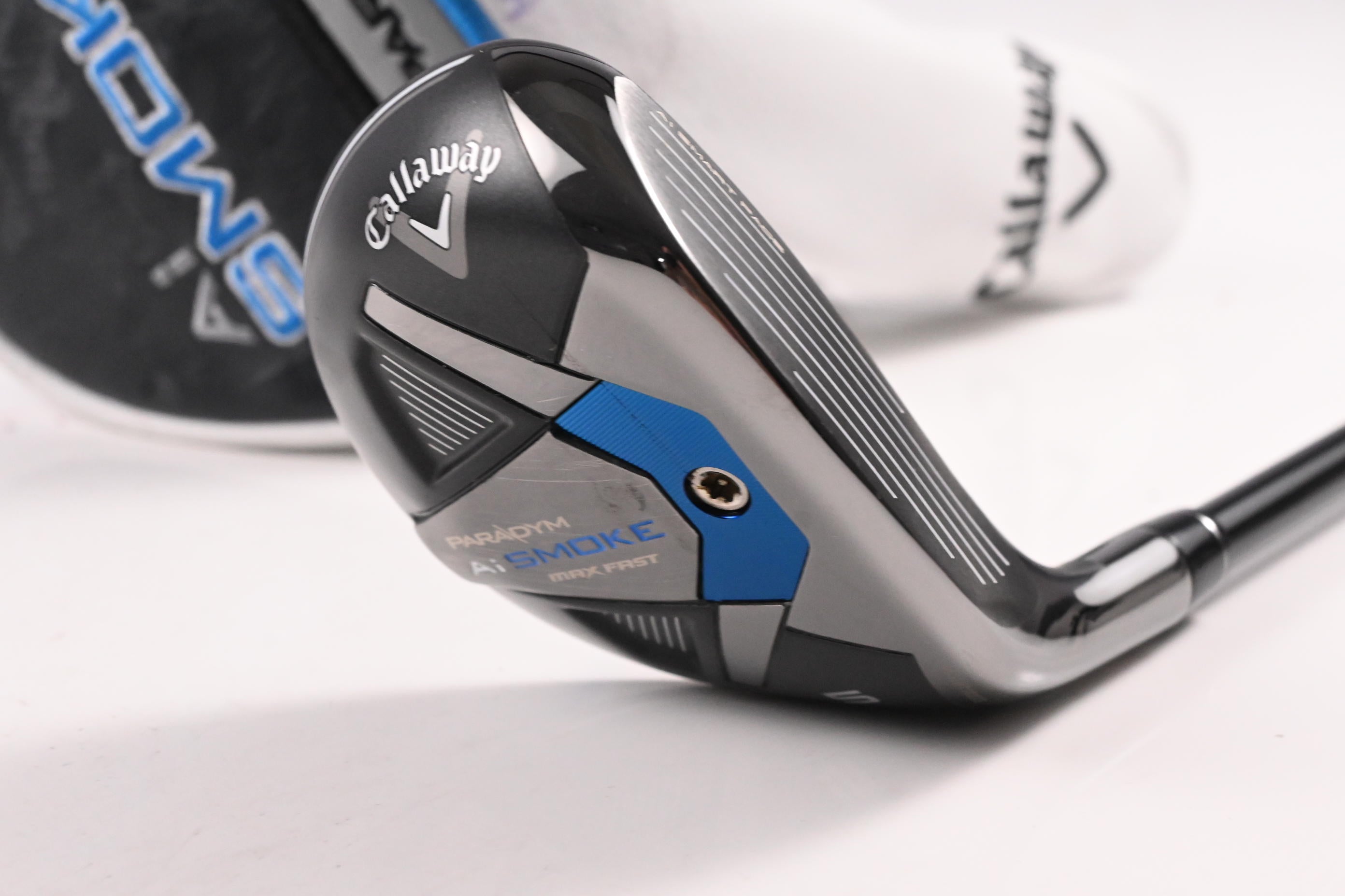 Callaway Paradym Ai Smoke Max Fast #5 Hybrid / 24 Degree / Senior Flex Tensei 40