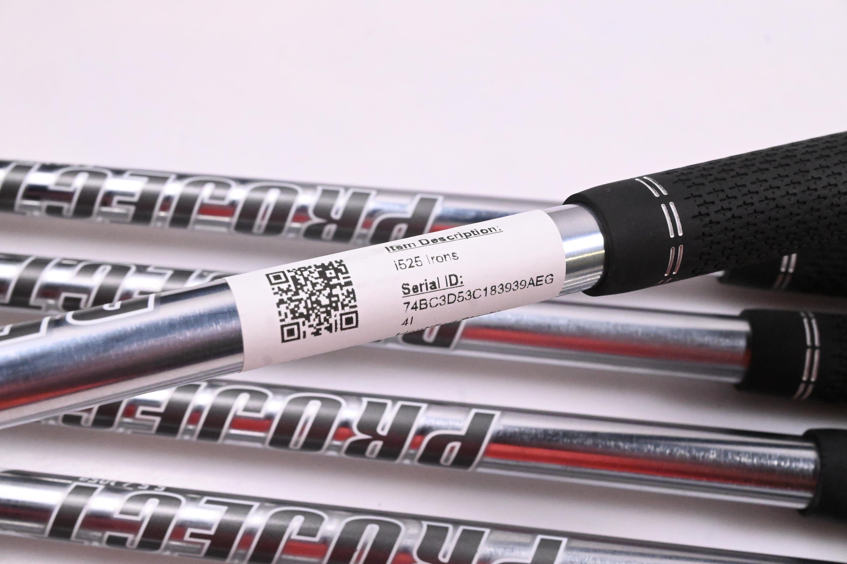 Ping i525 Irons / 4-PW / Red Dot / Regular Flex Project X IO 105 Shafts