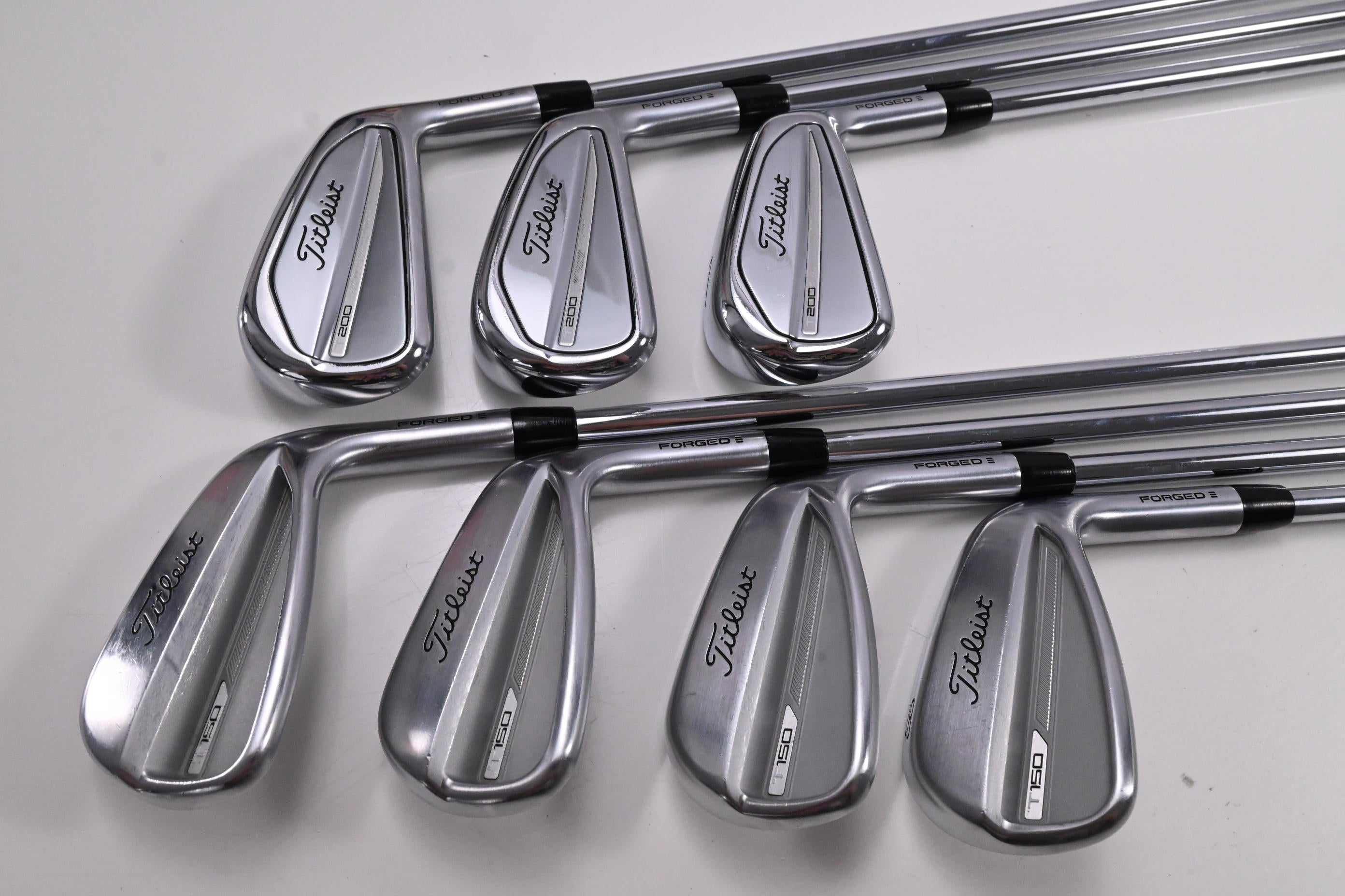 Titleist T200/T150 2023 Irons / 5-PW+48° / Regular Flex AMT Black R300 Shafts