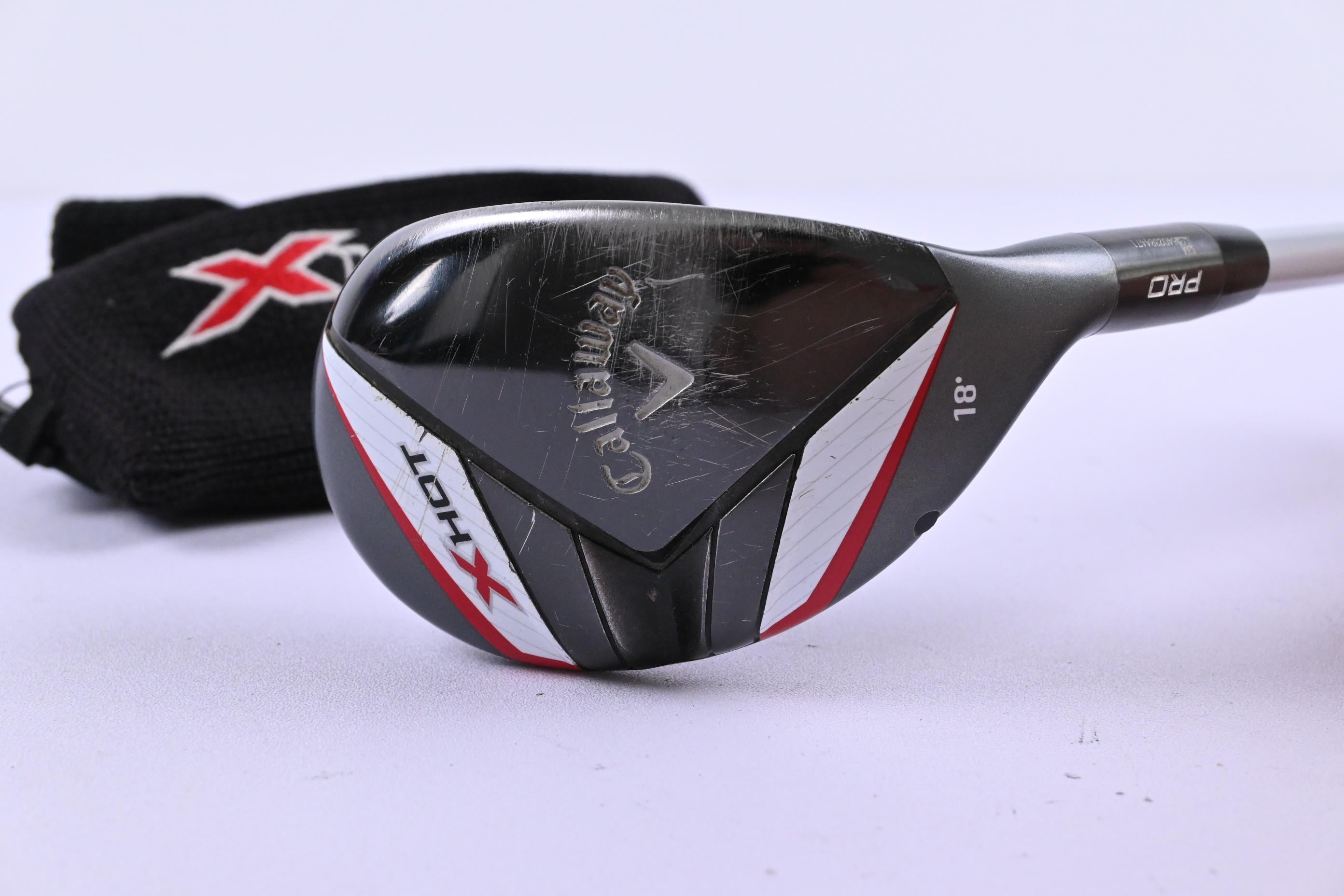 Callaway X Hot Pro #3 Hybrid / 18 Degree / Stiff Flex Project X PXV Shaft
