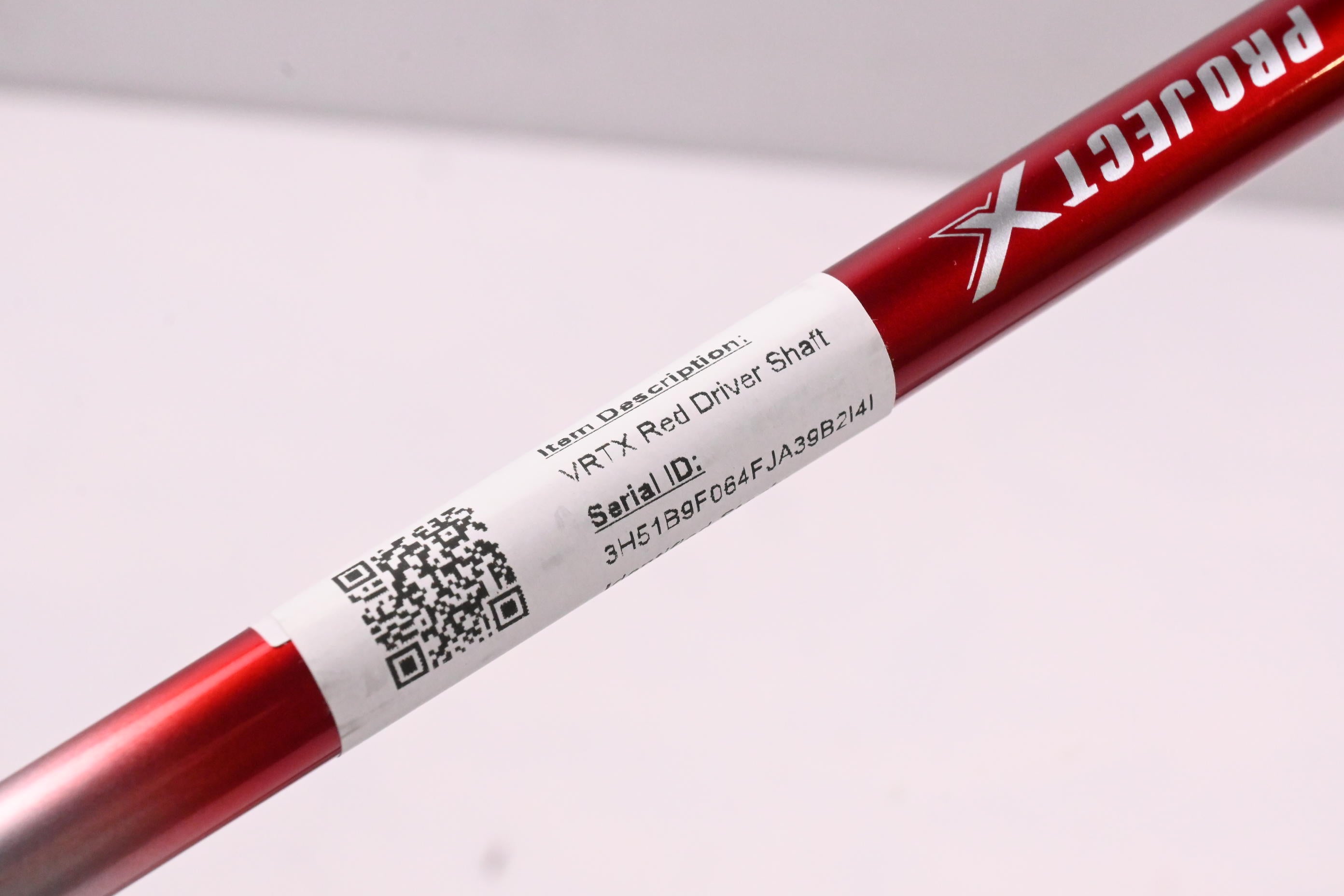 Project X VRTX Red 60 Driver Shaft / Stiff Flex / Cobra 2nd Gen Adapter