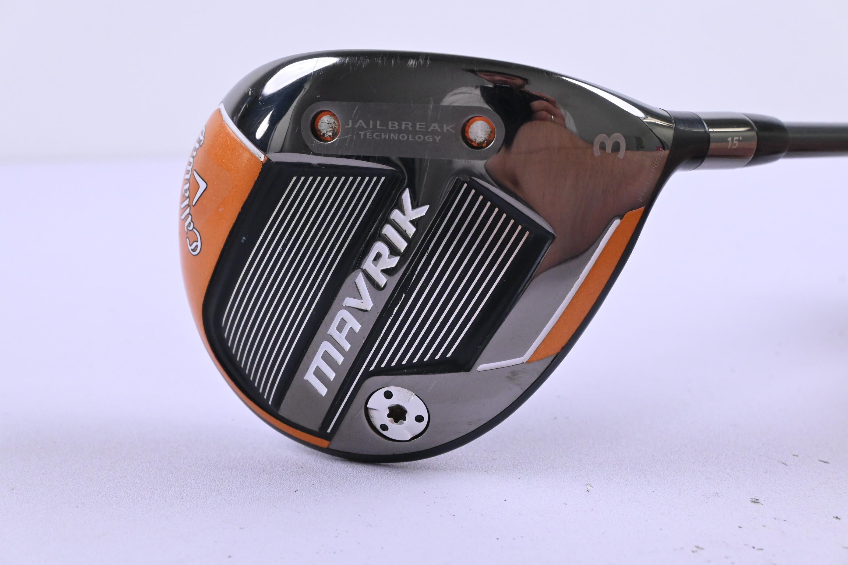 Callaway Mavrik #3 Wood / 15 Degree / Regular Flex Evenflow Riptide 60 Shaft