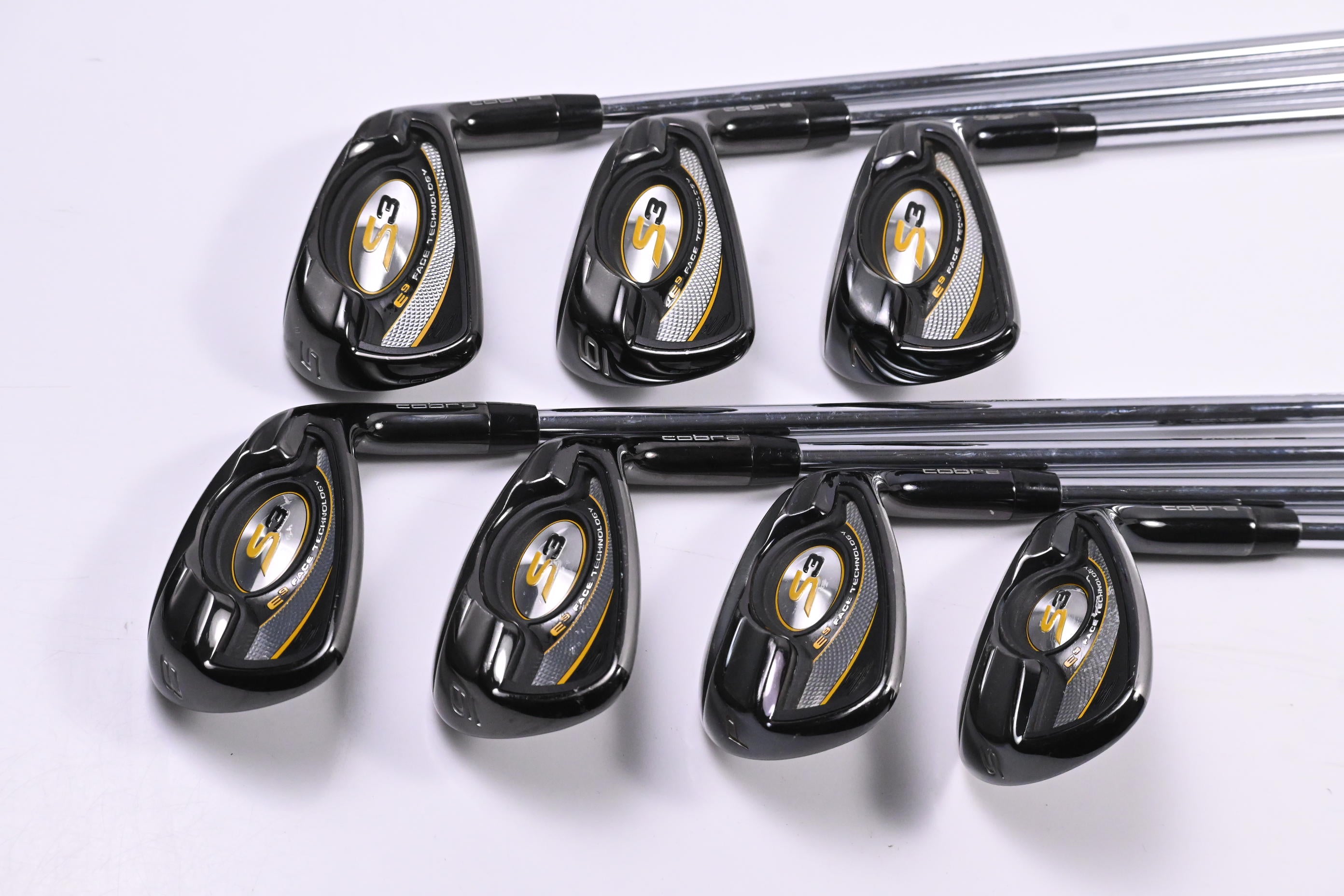 Cobra S3 Irons / 5-PW+SW / Regular Flex Cobra Shafts