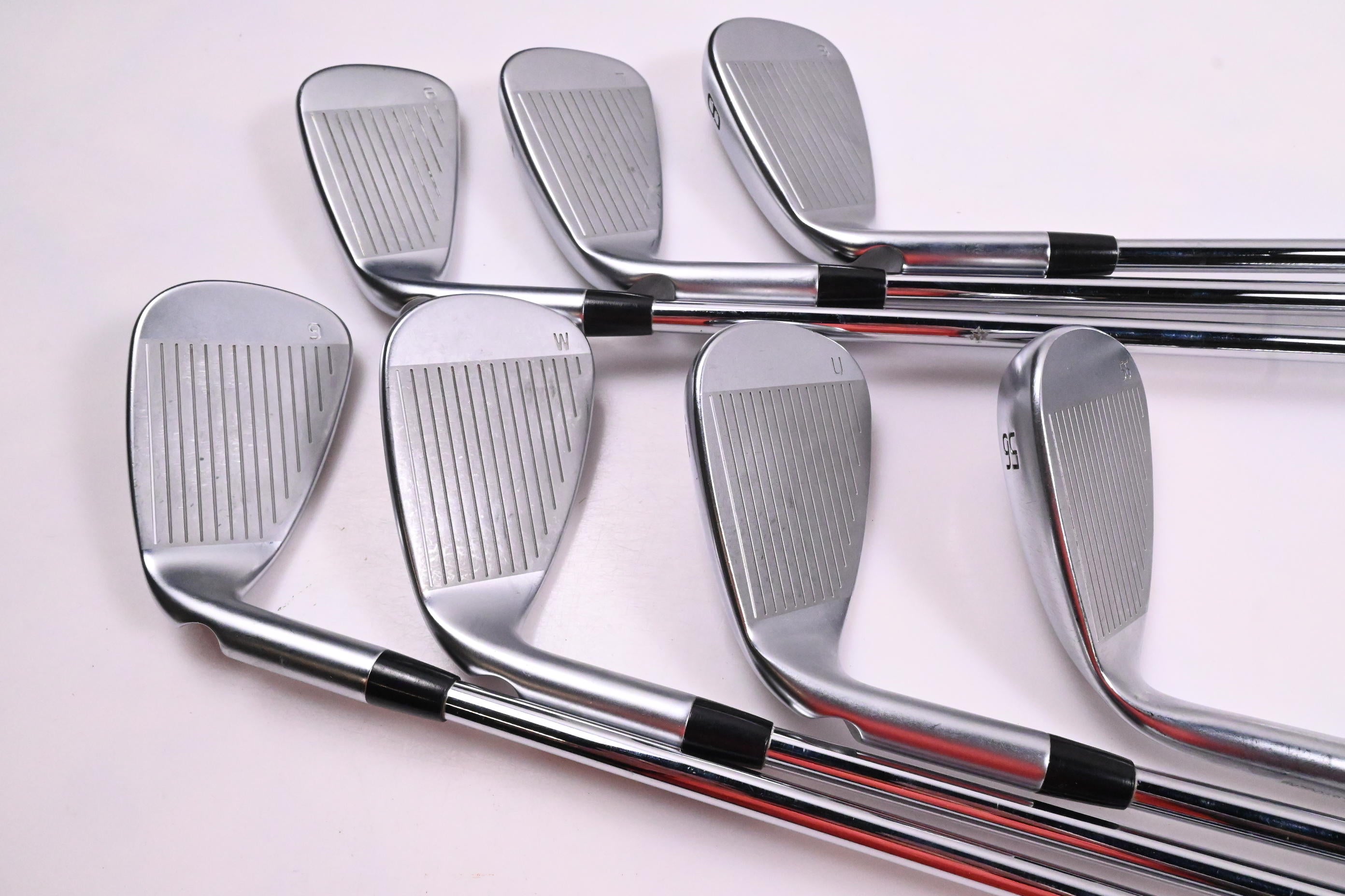 Ping G440 Irons / 6-PW+GW+56° / Blue Dot / Regular Flex Ping AWT 3.0 Shafts