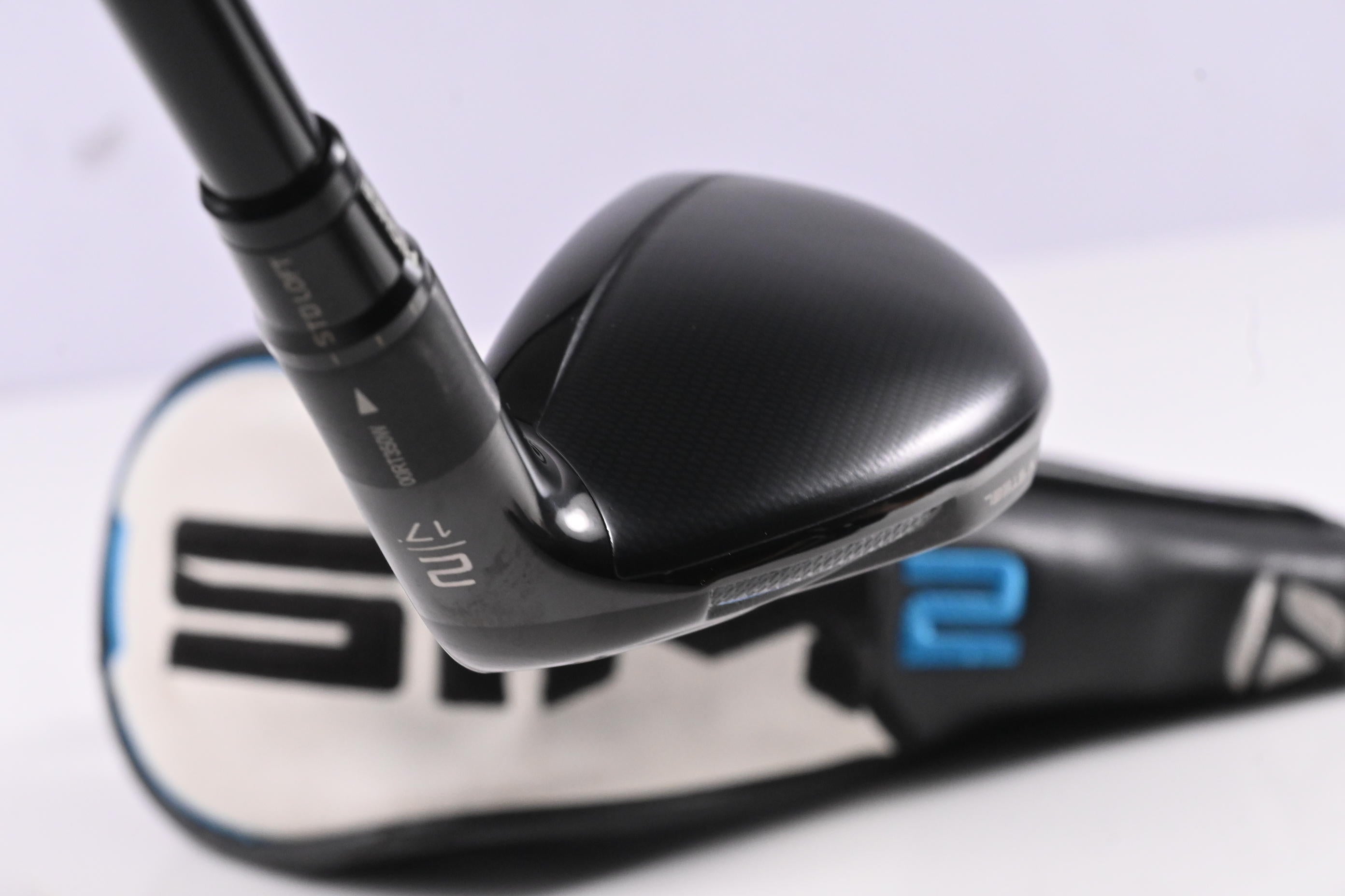 Taylormade SIM2 #2 Hybrid / 17 Degree / Stiff Flex Tensei AV Raw Blue 80 Shaft