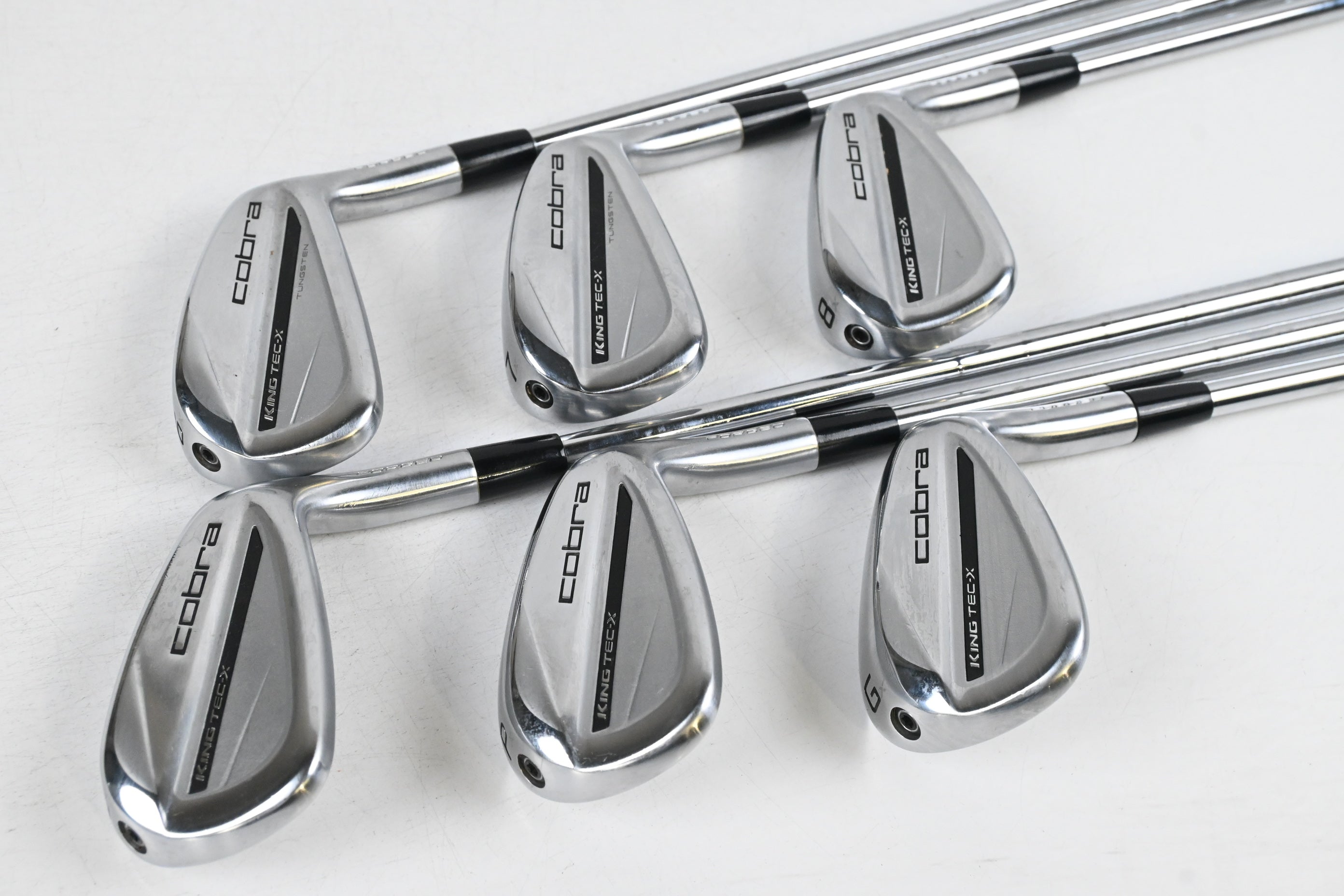 Cobra 2025 King Tec-X Irons / 6-PW+GW / Stiff Flex KBS Tour Lite Shafts