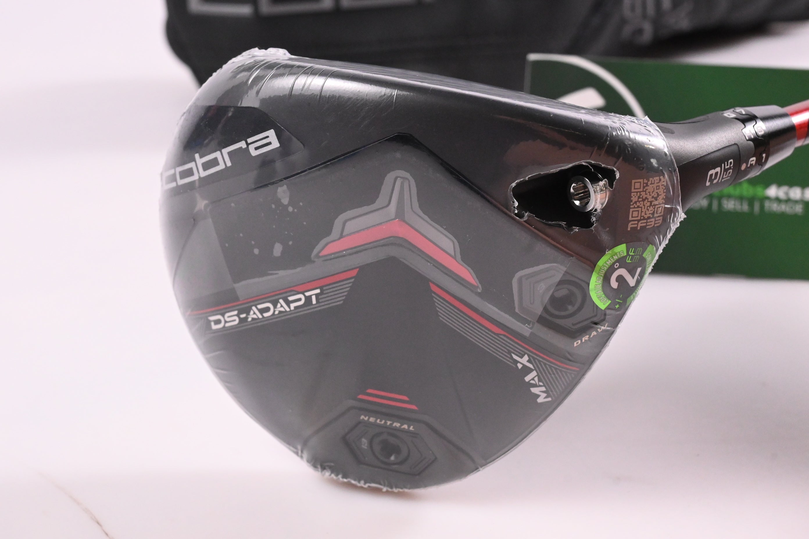 Cobra DS-Adapt Max #3 Wood / 15.5 Degree / Regular Flex Denali Red 50 Shaft