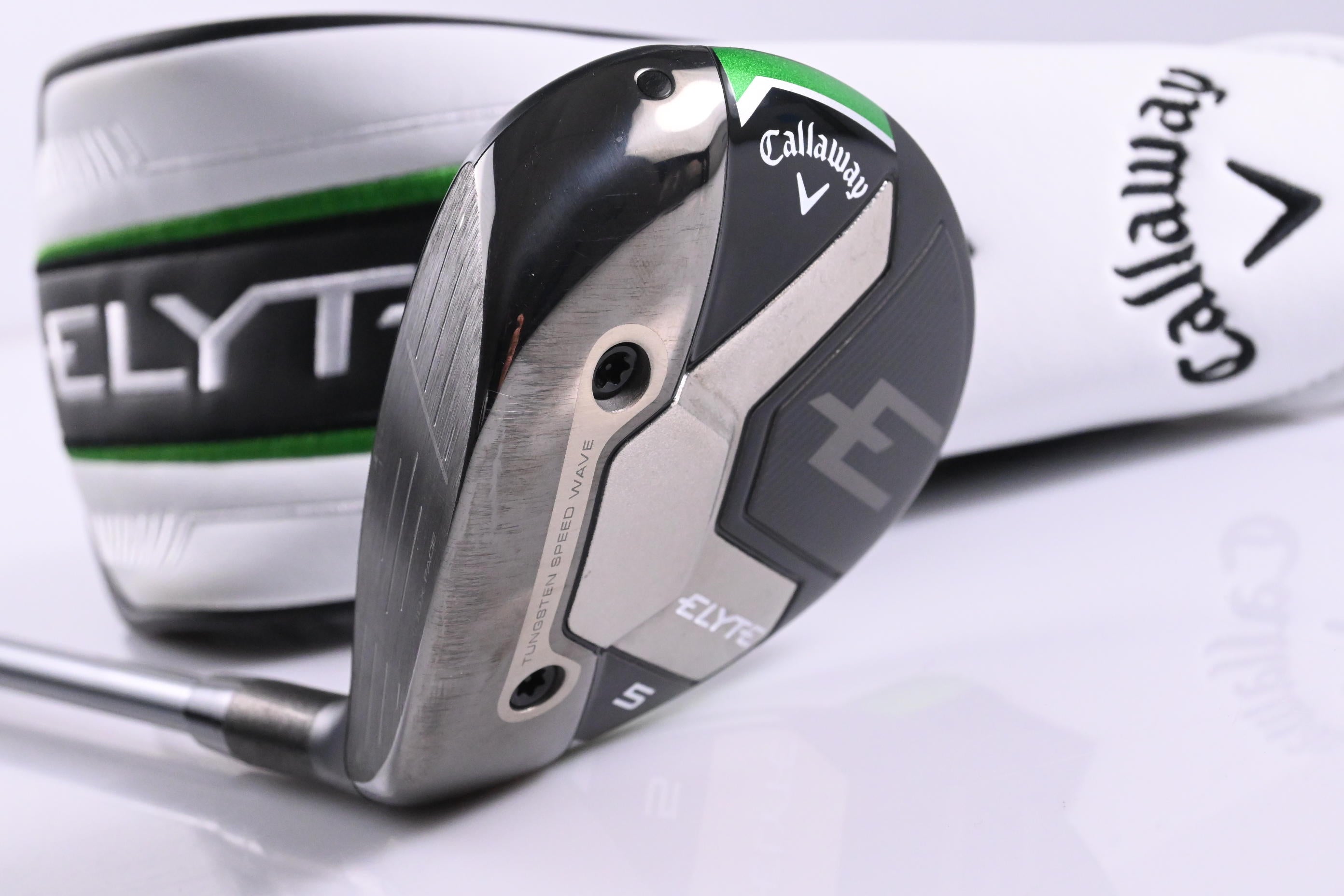 Left Hand Callaway Elyte #5 Wood / 18 Degree / Regular Flex Denali Charcoal 60