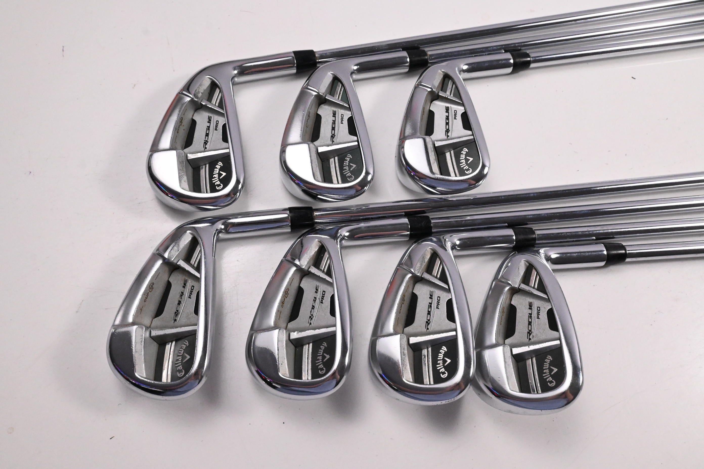 Callaway Rogue Pro Irons / 4-PW / Stiff Flex True Temper XP 105 S300 Shafts