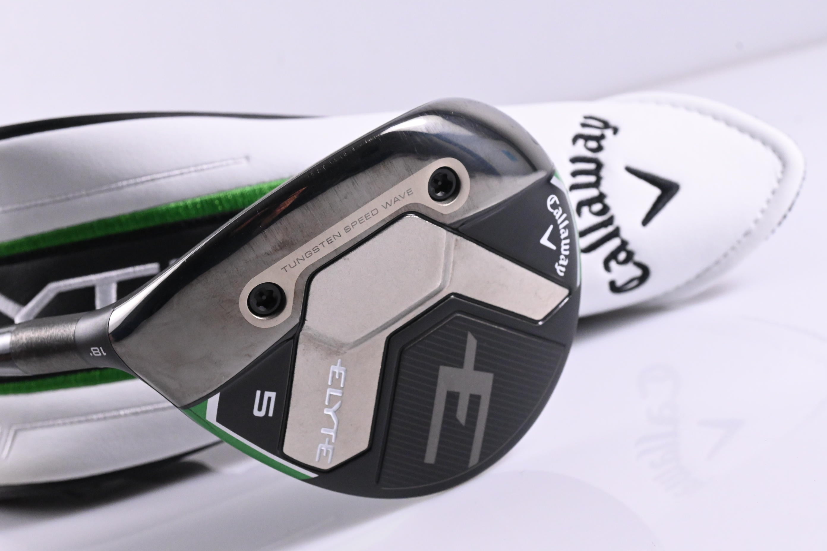Left Hand Callaway Elyte #5 Wood / 18 Degree / Regular Flex Denali Charcoal 60