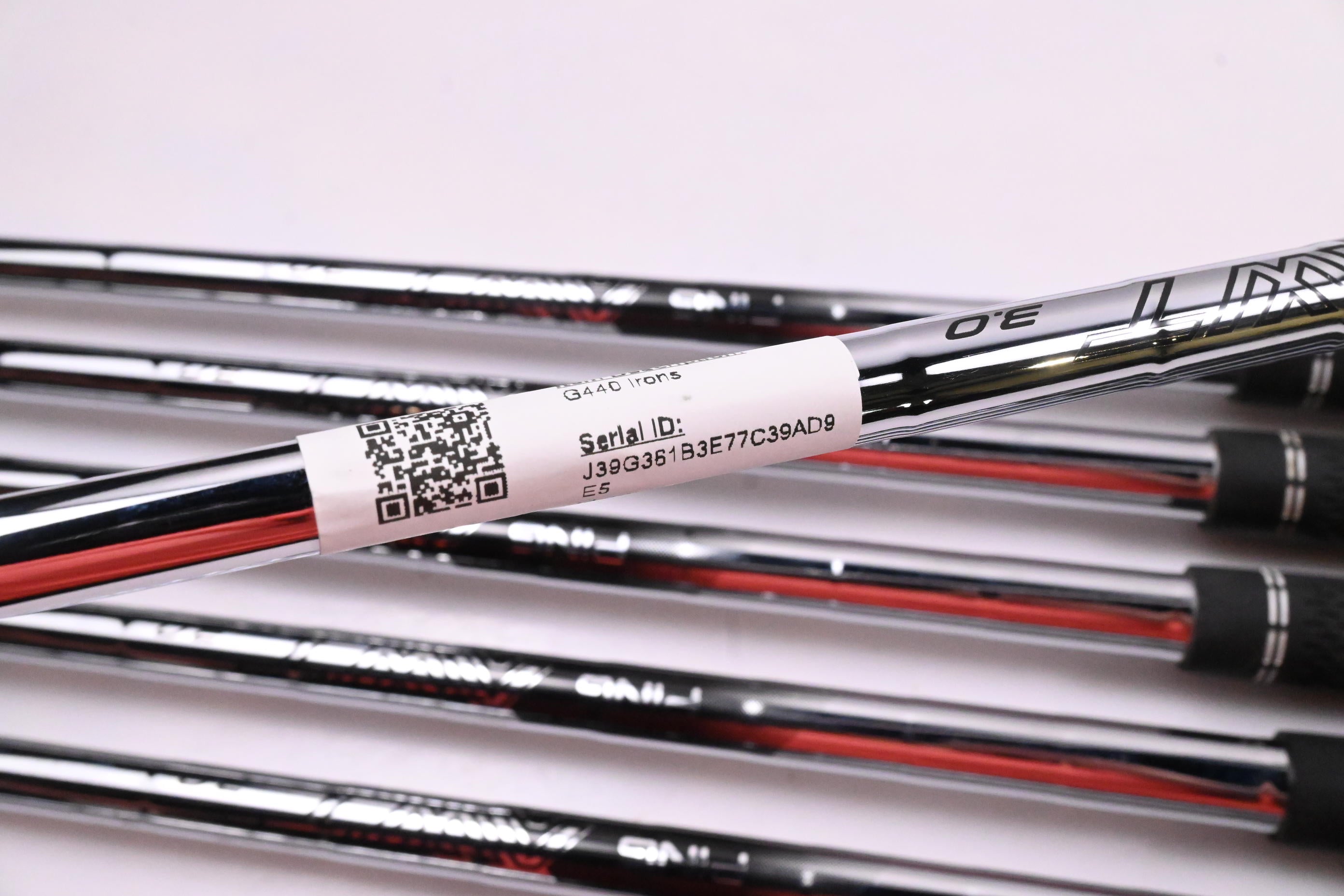 Ping G440 Irons / 6-PW+GW+56° / Blue Dot / Regular Flex Ping AWT 3.0 Shafts