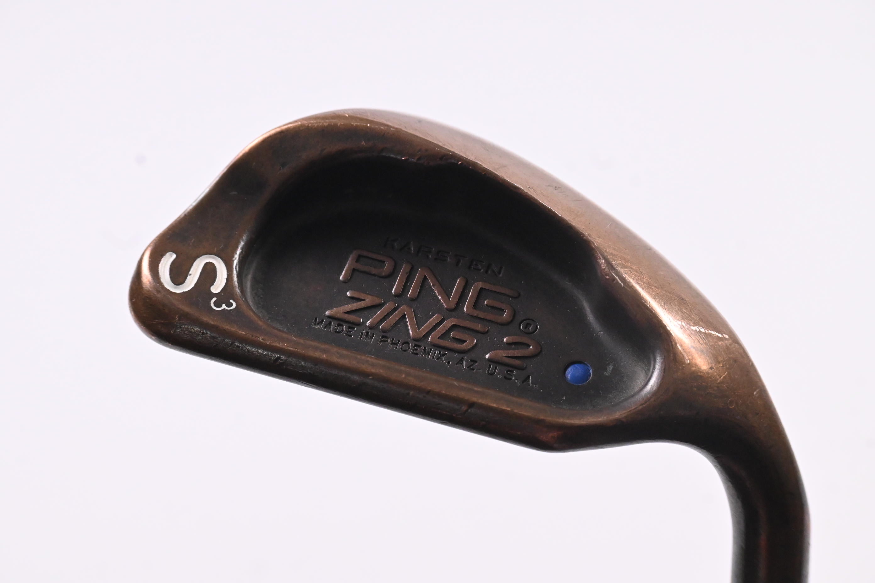 Ping Zing 2 S3 BeCu Sand Wedge / 57 Degree / Blue Dot / Stiff Flex Cushin JZ