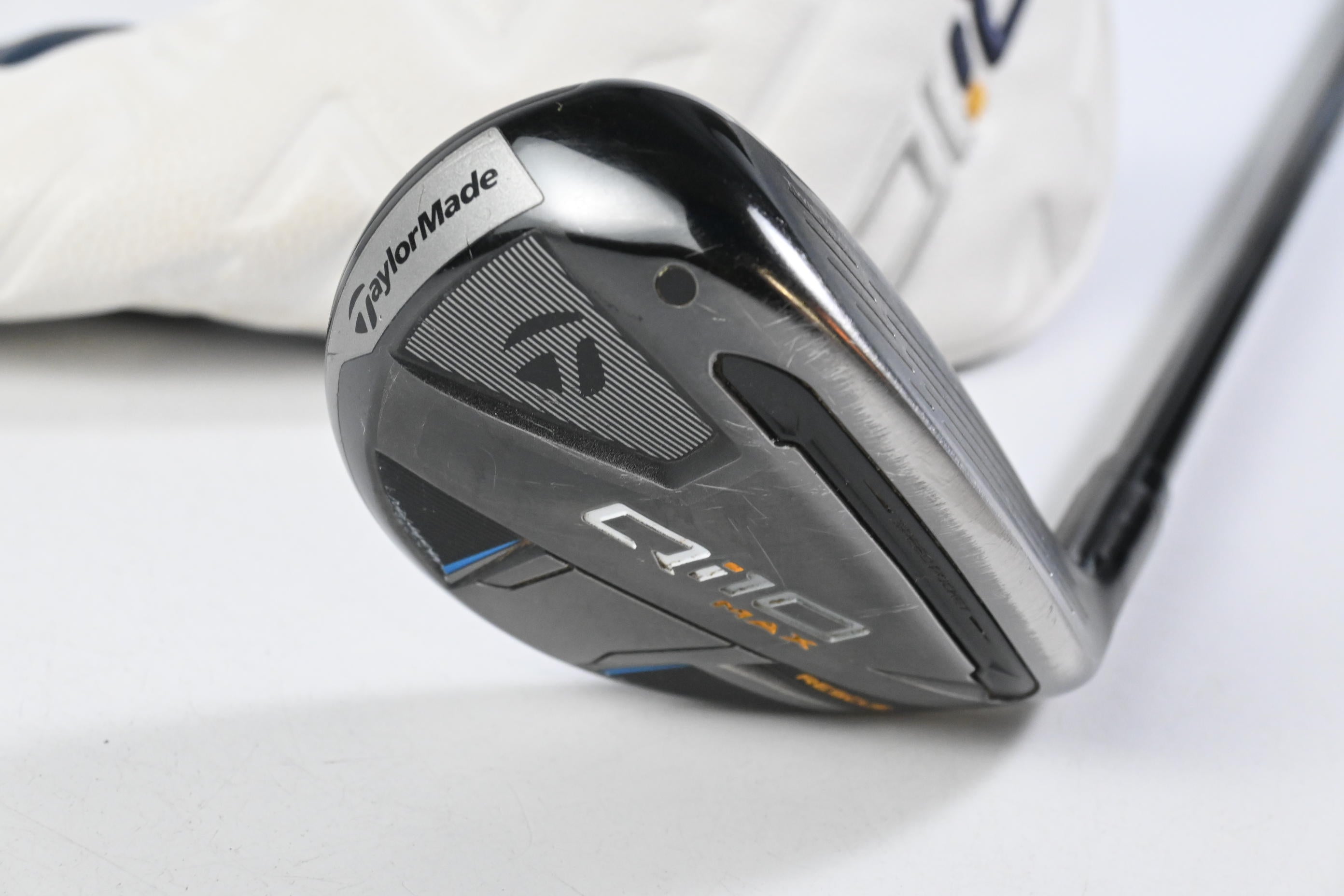 Taylormade Qi10 Max #3 Hybrid / 20 Degree / Stiff Flex HZRDUS Silver 80 Shaft