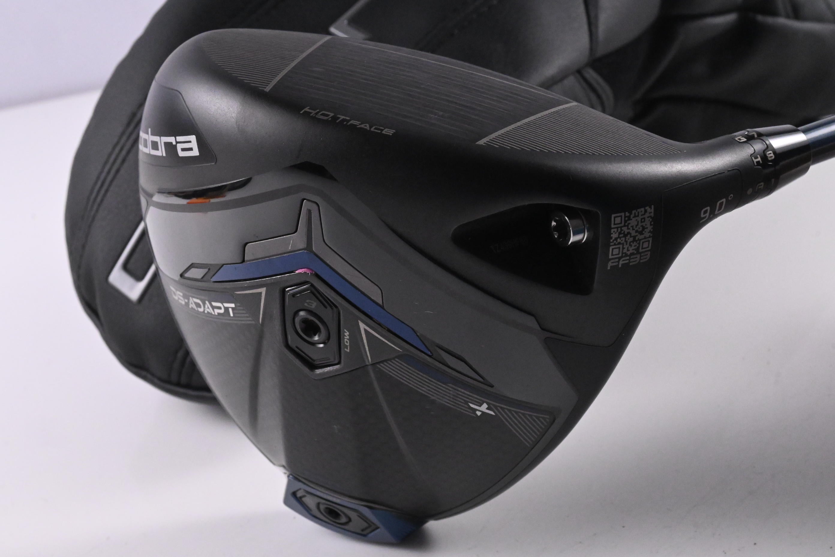 Cobra DS-Adapt X Driver / 9 Degree / Stiff Flex Denali Blue 60 Shaft