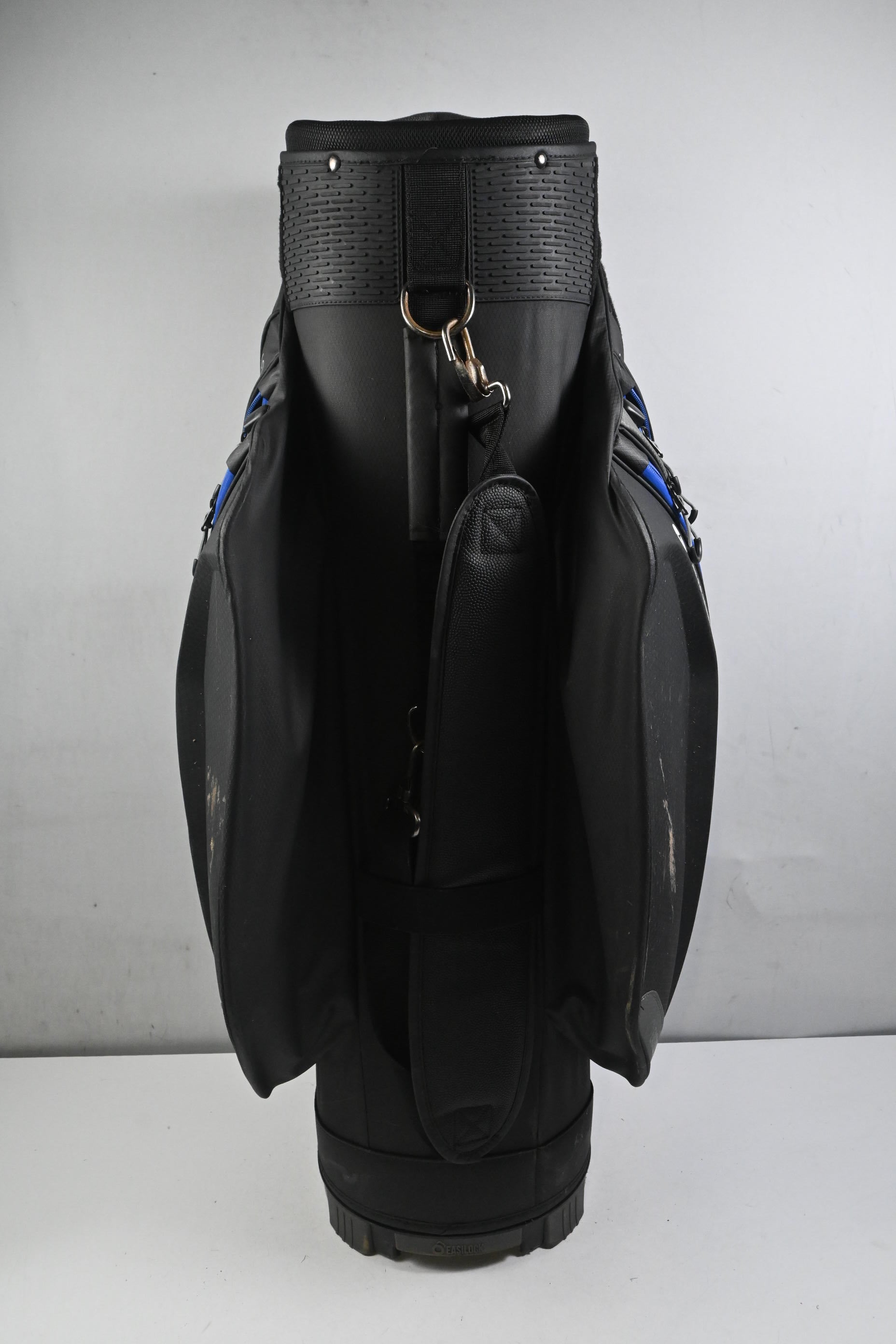 Motocaddy Dry Series Cart Bag / 14-Way Divider / Black & Blue